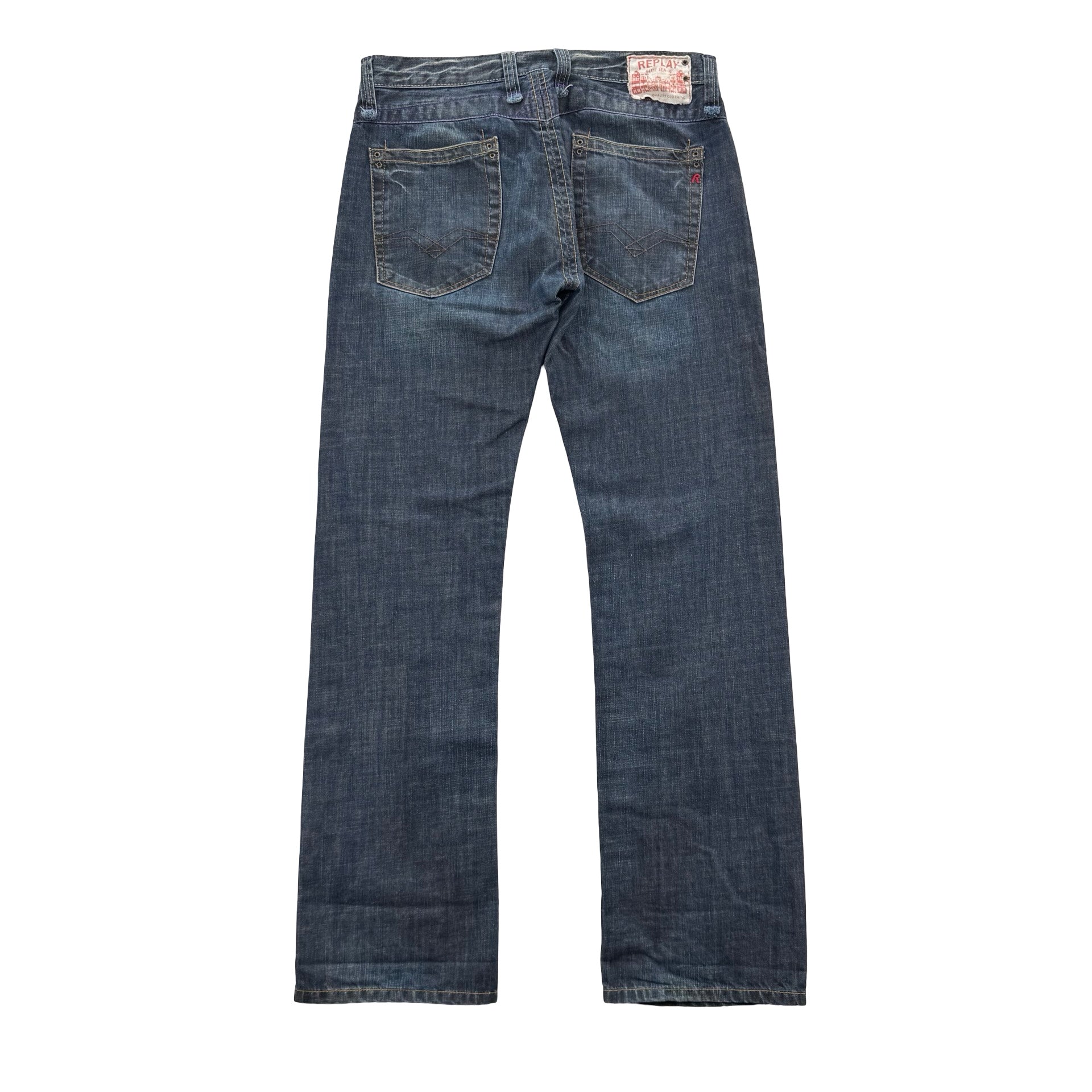 2000’s Replay Straight Leg Jeans (34x33)
