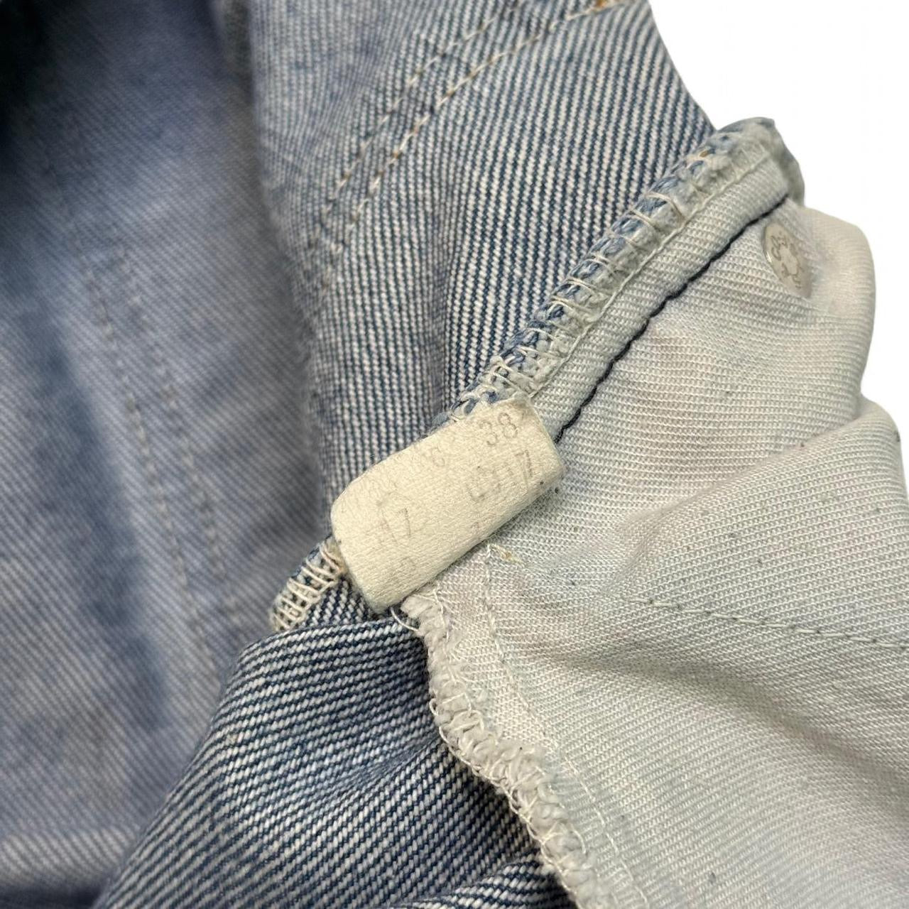 1970s Orange Tab Bootcut Jeans (32x28)