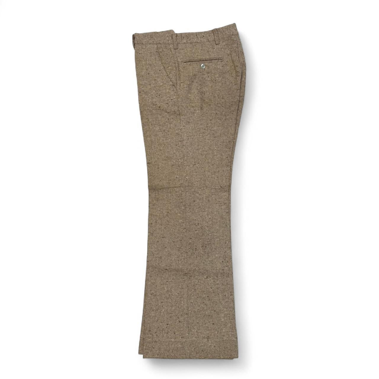 1970s Tweed Flare Dress Pants (31x30.5)