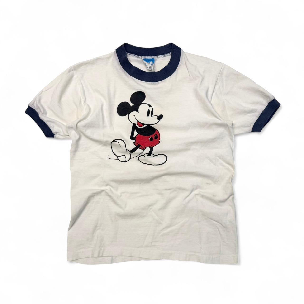 1980’s Mickey Mouse Disney Ringer Tee (XL Youth)