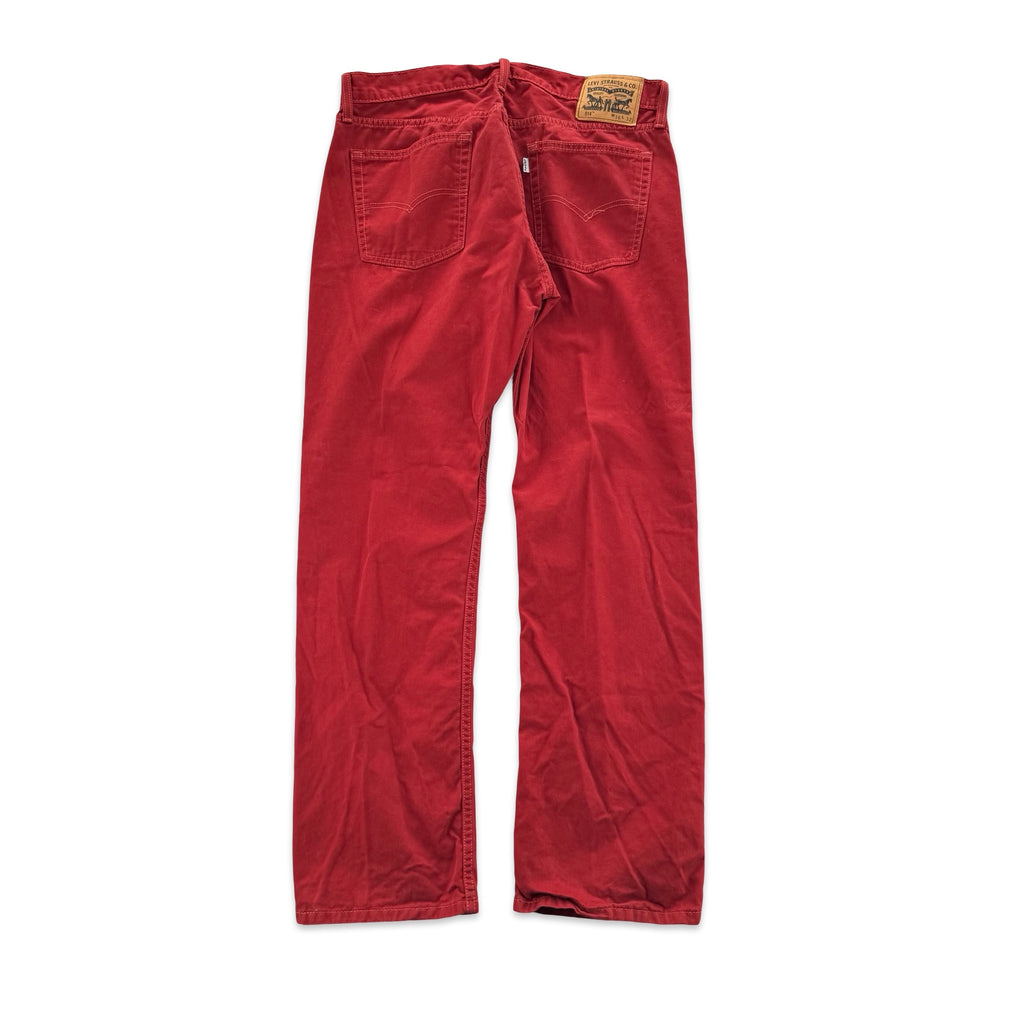 Red Levi’s Strauss 514 Pants (36x32)