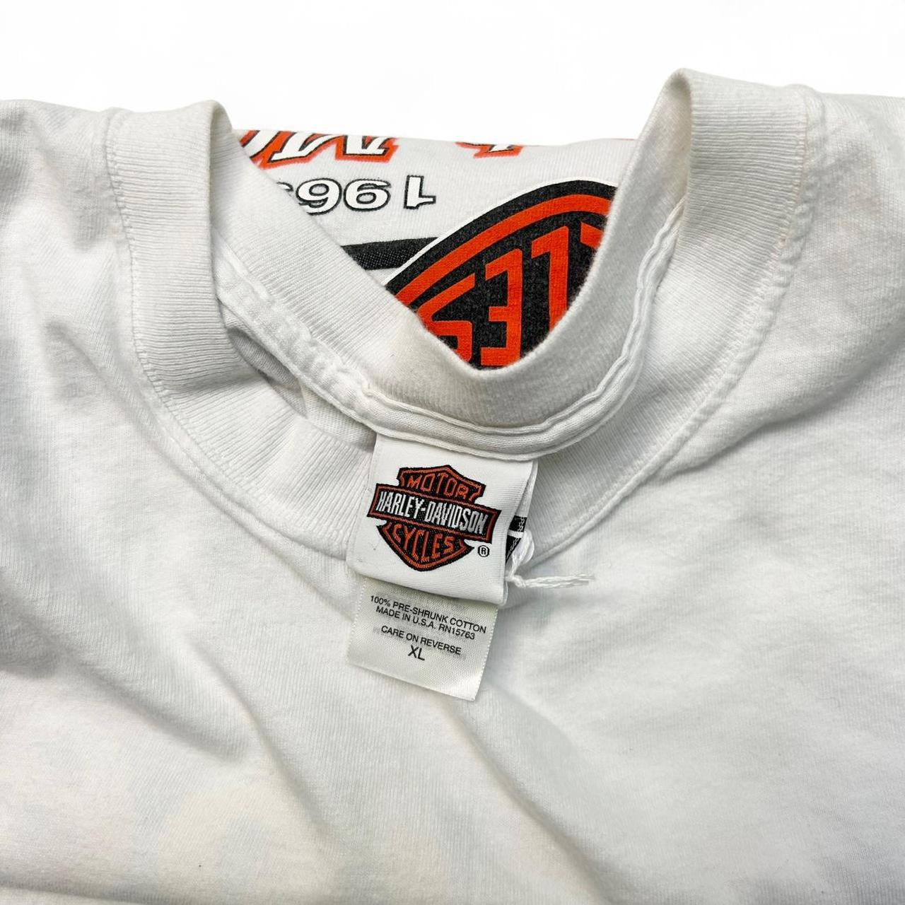 2004 St.Joe Harley Davidson Flame Sleeve (XL)