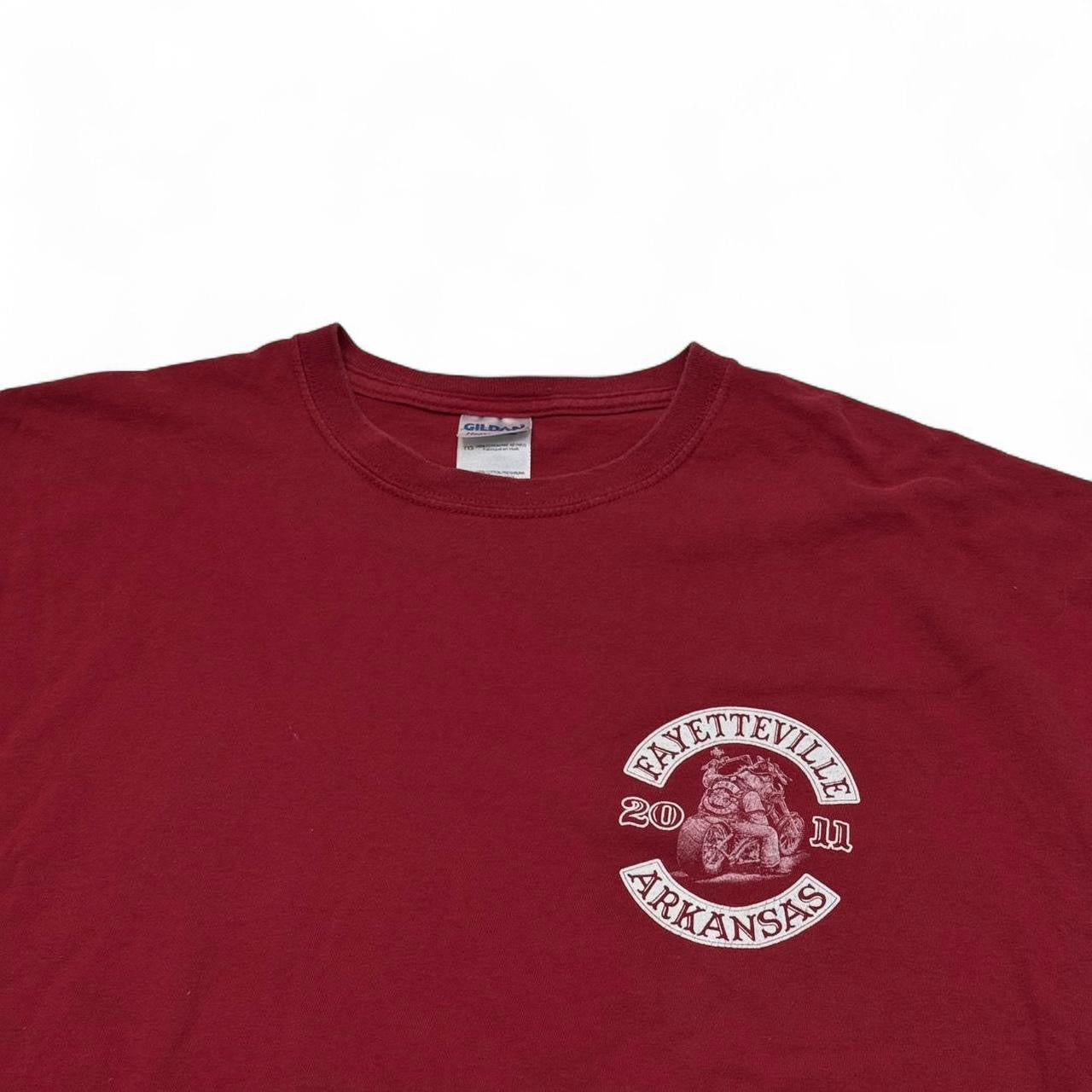 2011 Fayetteville Biker Tee (XL)