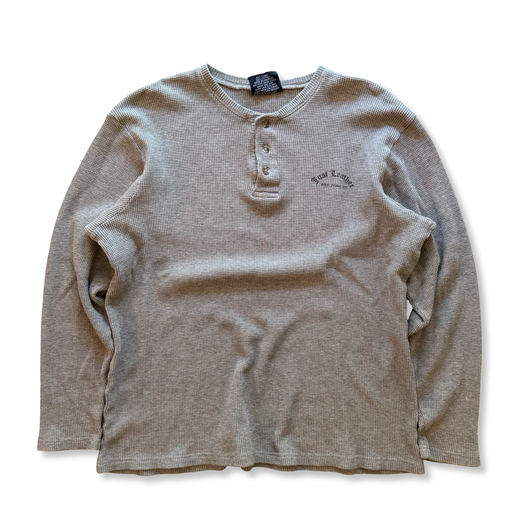 90s Harley Davidson 3/4 Sleeve Hemley Thermal Shirt (L)