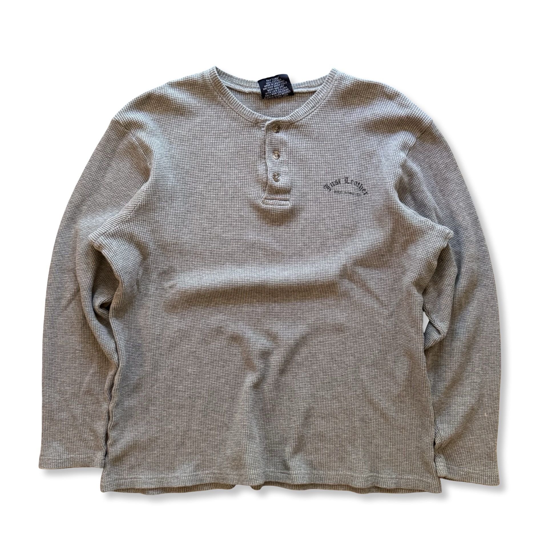 90s Harley Davidson 3/4 Sleeve Hemley Thermal Shirt (L)