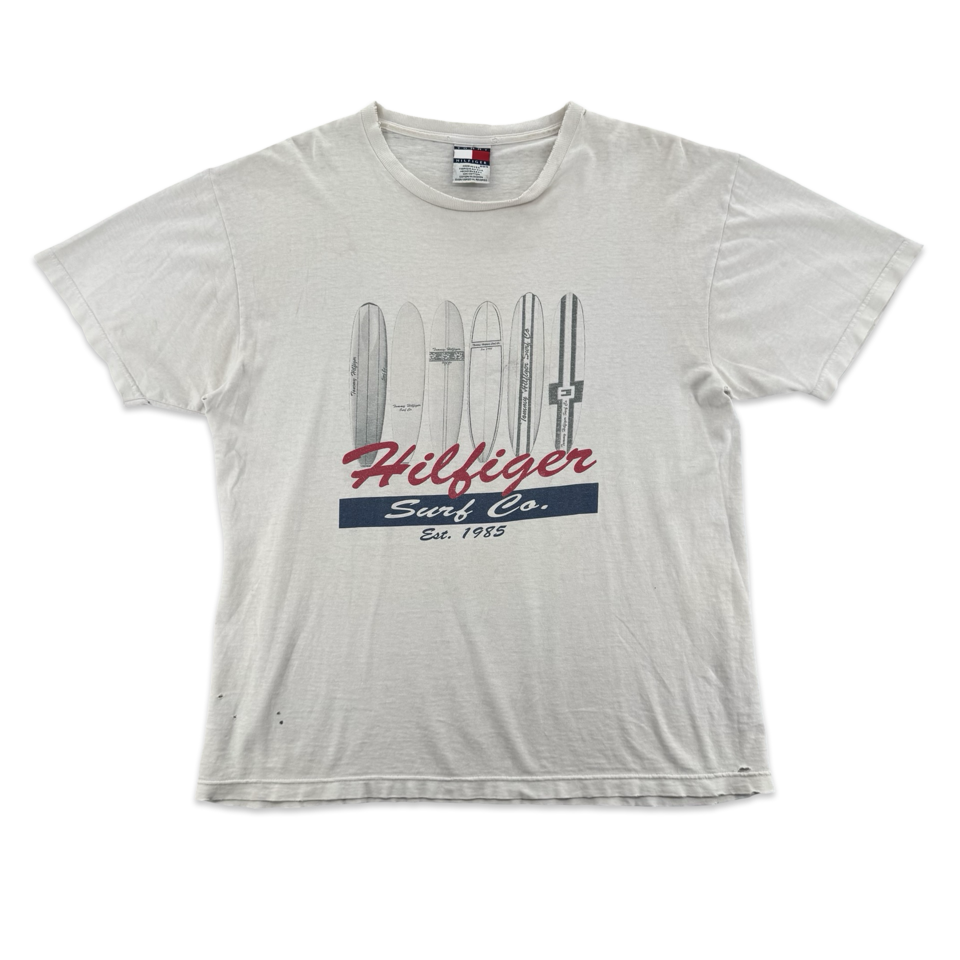 90s Tommy Hilfiger Surfboard Tee (M)