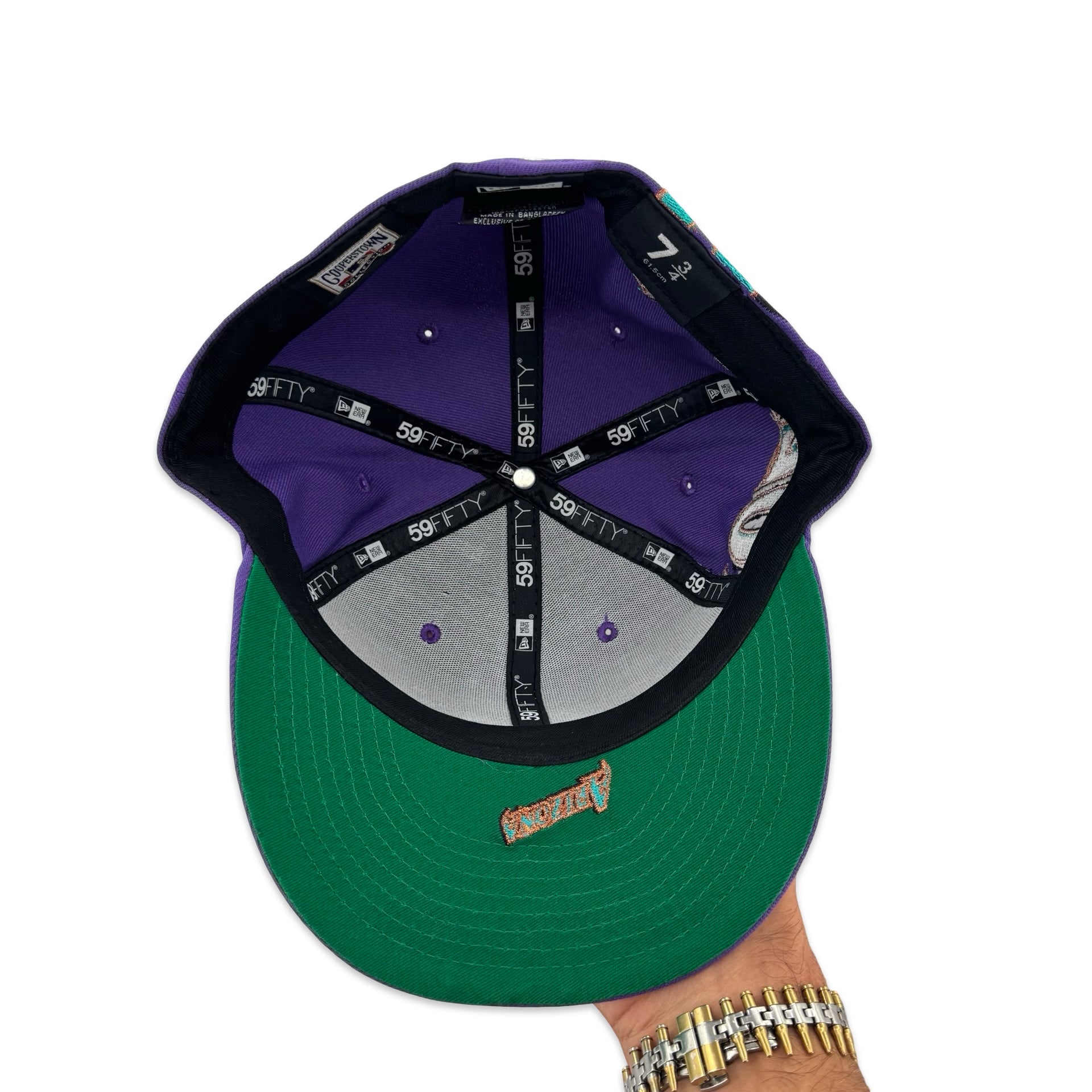 Cooperstown Diamondbacks Fitted Hat (7 3/4)
