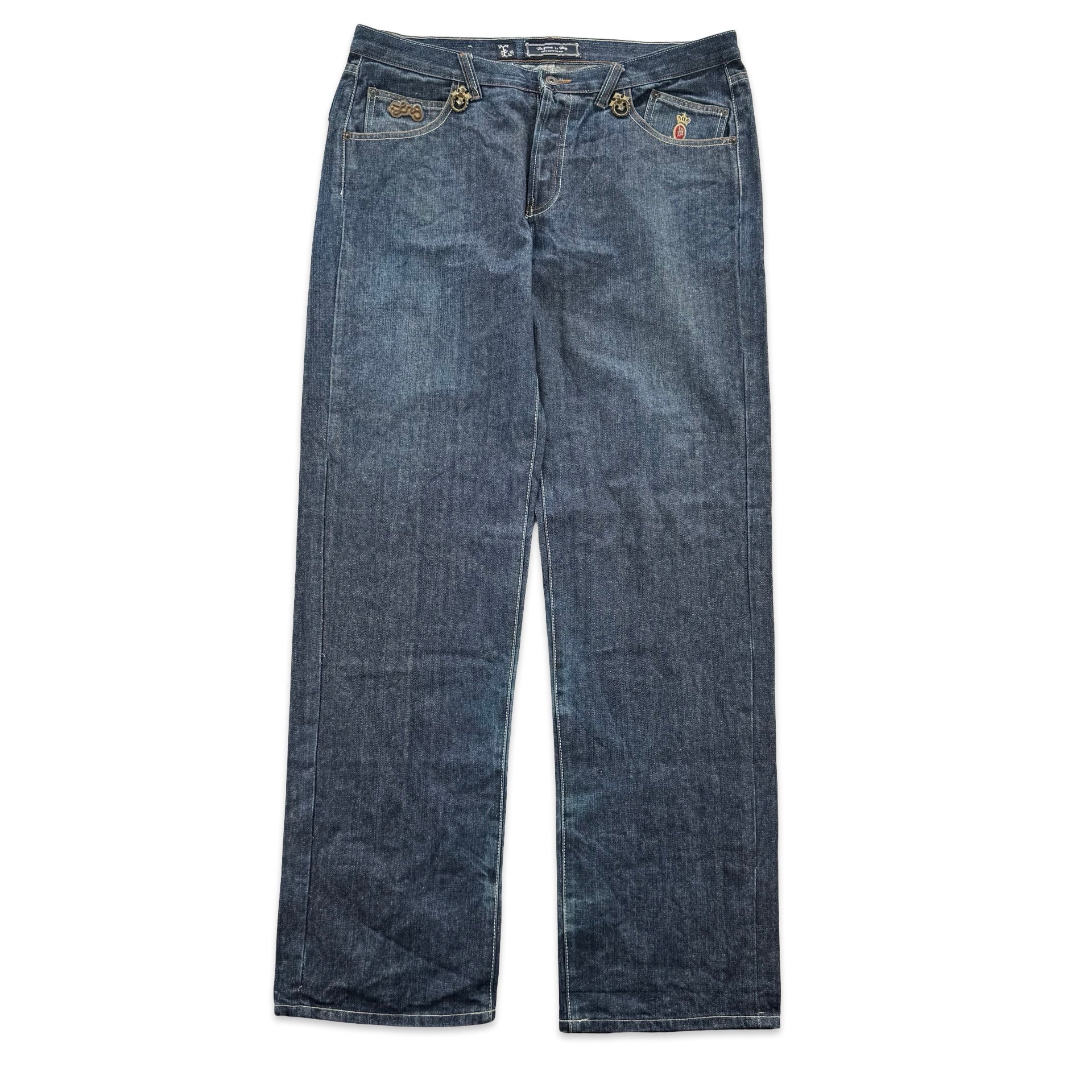 2000’s LRG Embroidered Jeans (38x37)