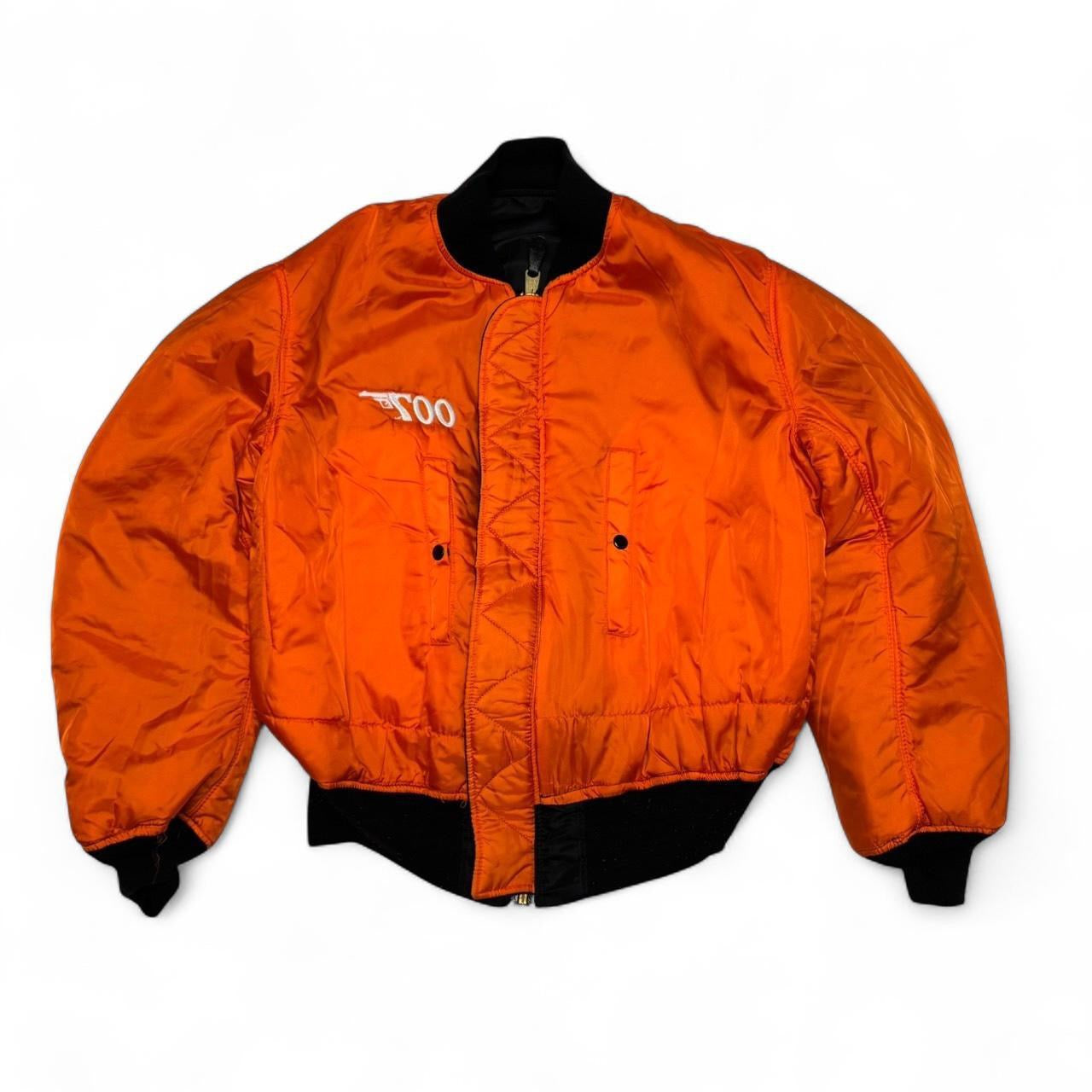 Vintage Alpha Industries 007 Tomorrow Never Dies Bomber Jacket (XXL)