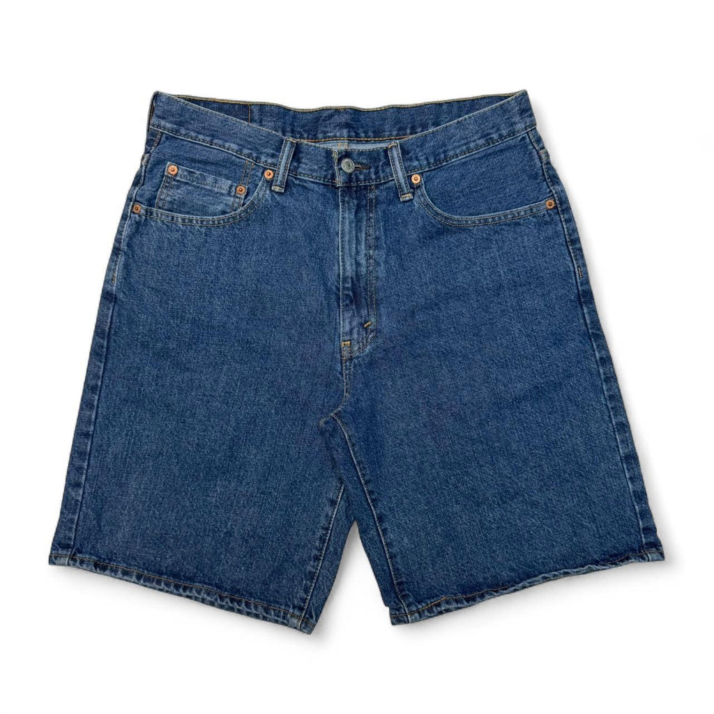 Levis 550 Dark Wash Denim Shorts (34)