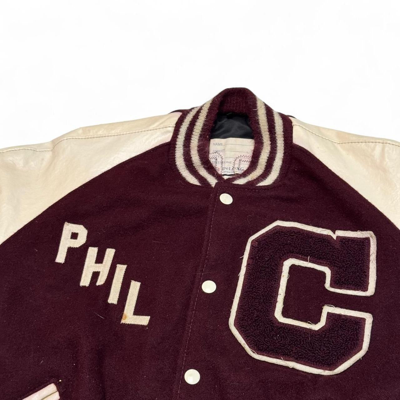 1970s Cherokee Indians Delong Varsity Jacket (L)