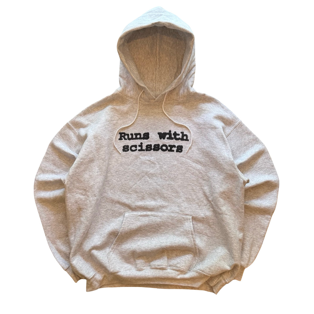 “Runs With Scissors” Pullover Hoodie (L)