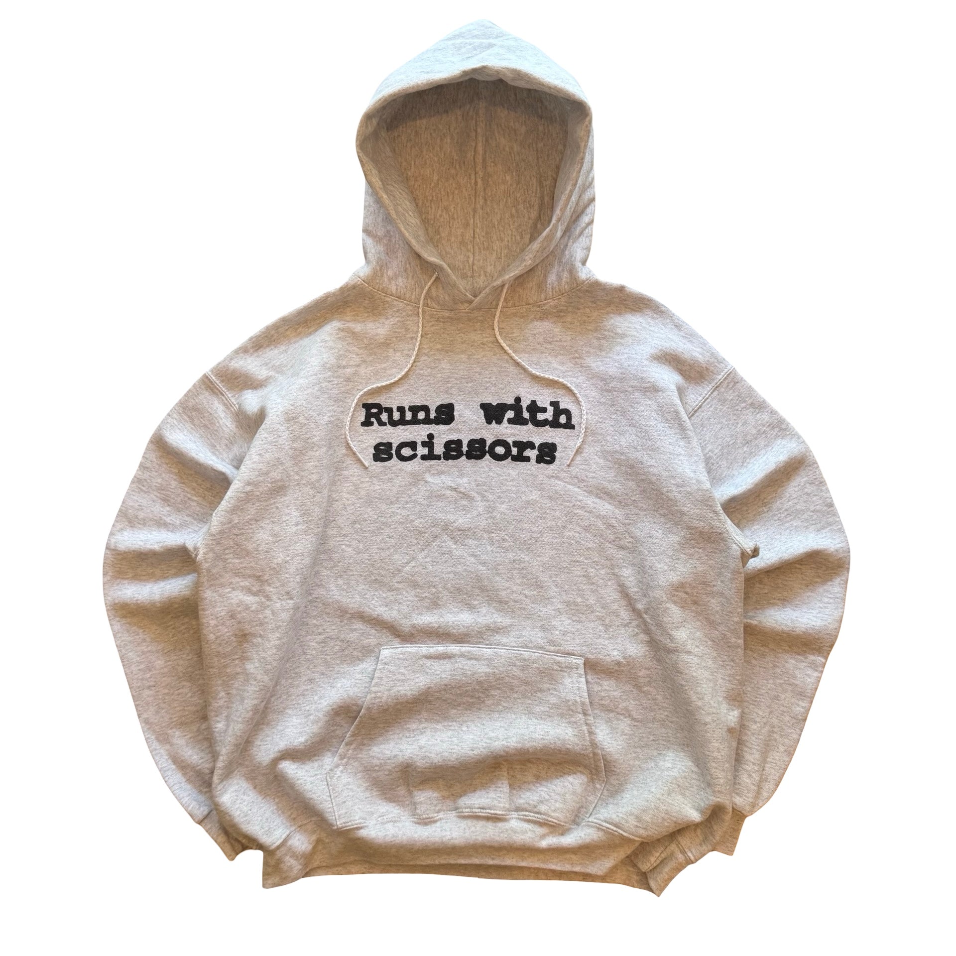 “Runs With Scissors” Pullover Hoodie (L)