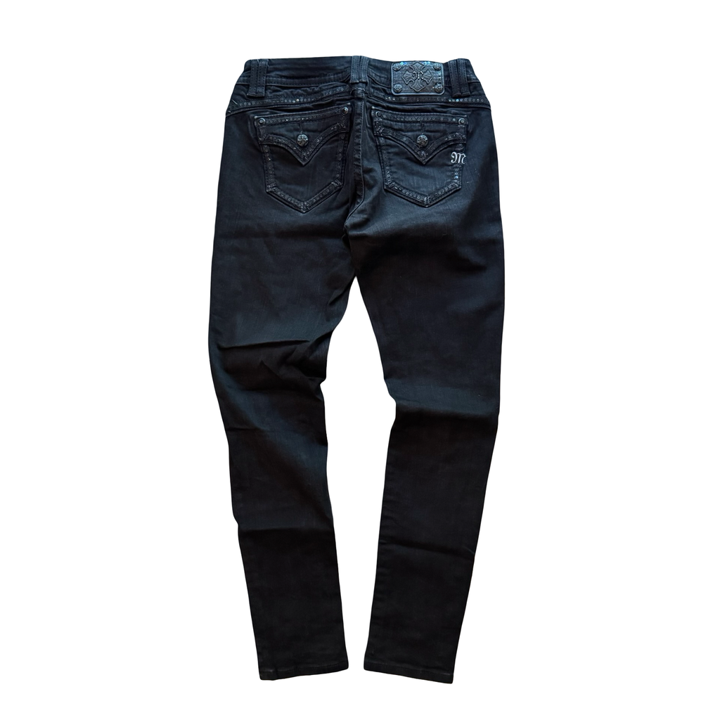 2000s Miss Me Embroidered Jeans (30x31)