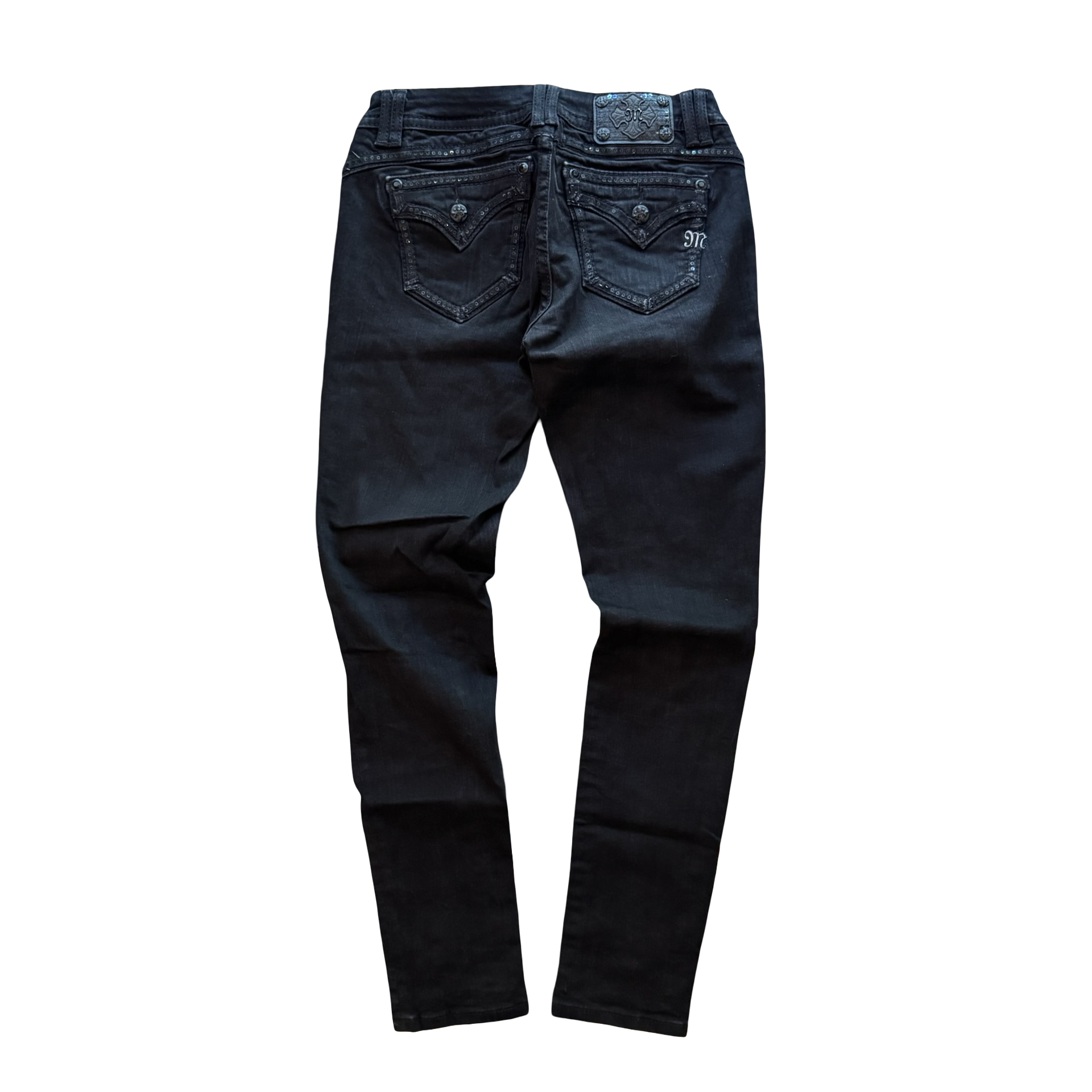 2000s Miss Me Embroidered Jeans (30x31)