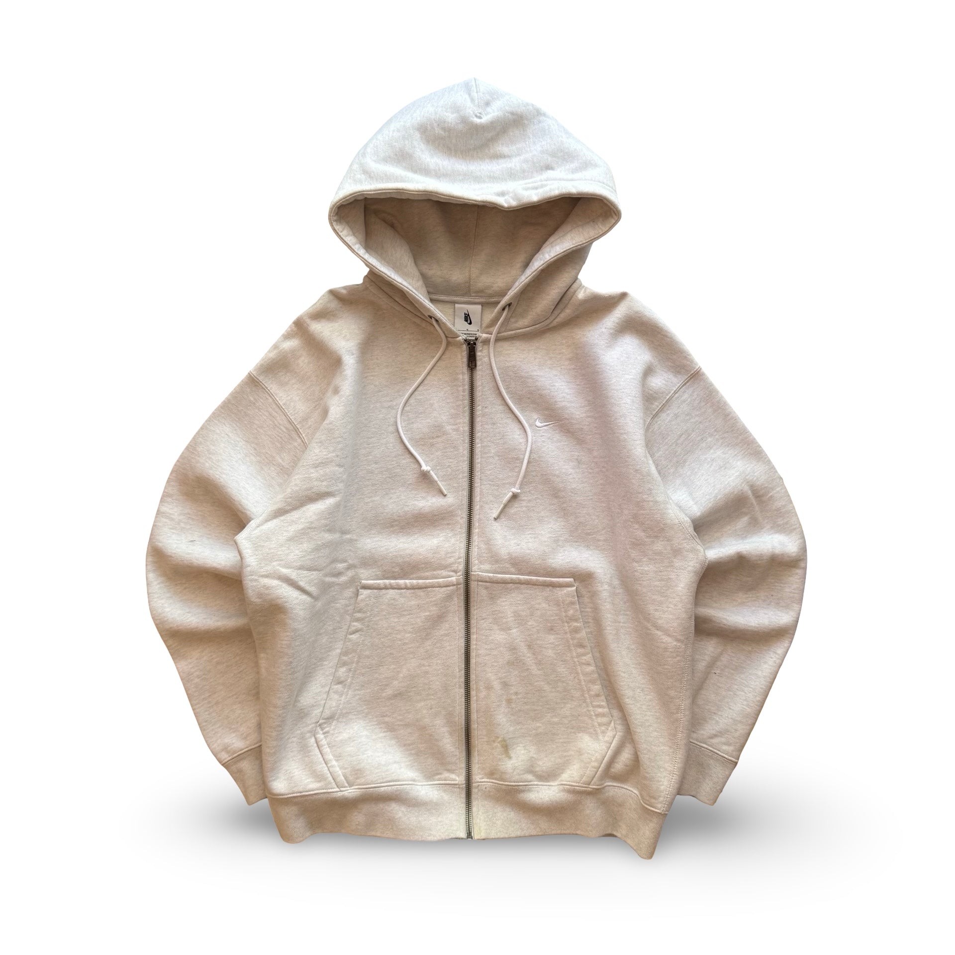 Heather Grey Nike Zip-Up (L)