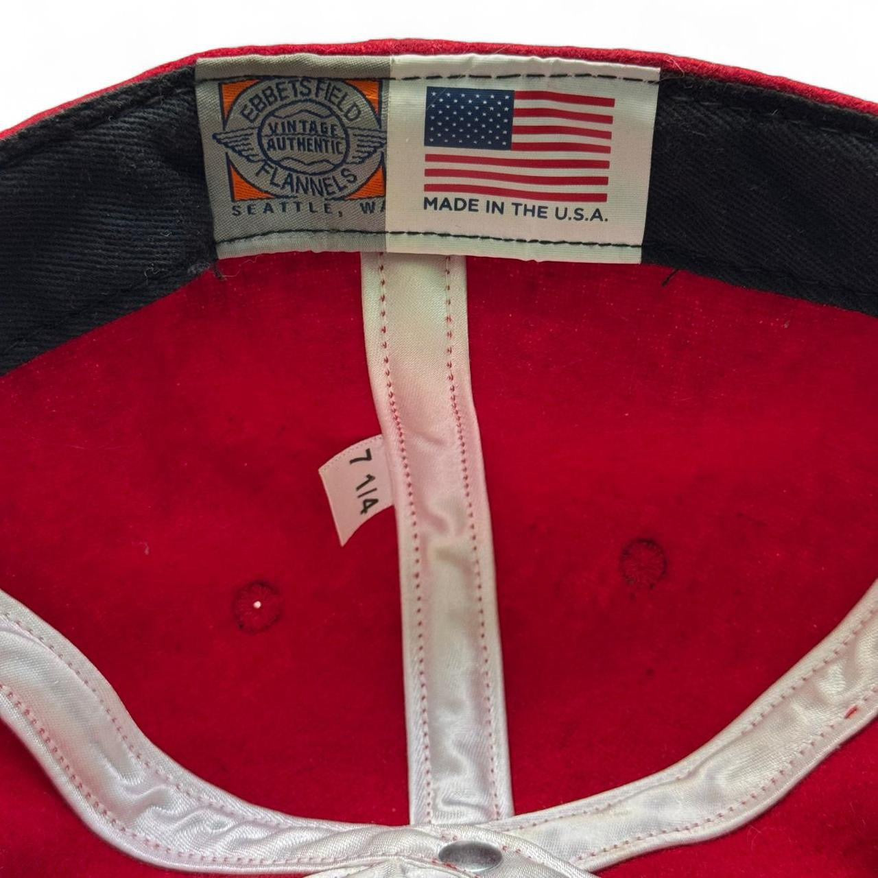Vintage Ebbets Field Flannels USA Olympics Fitted Hat (7 1/4)