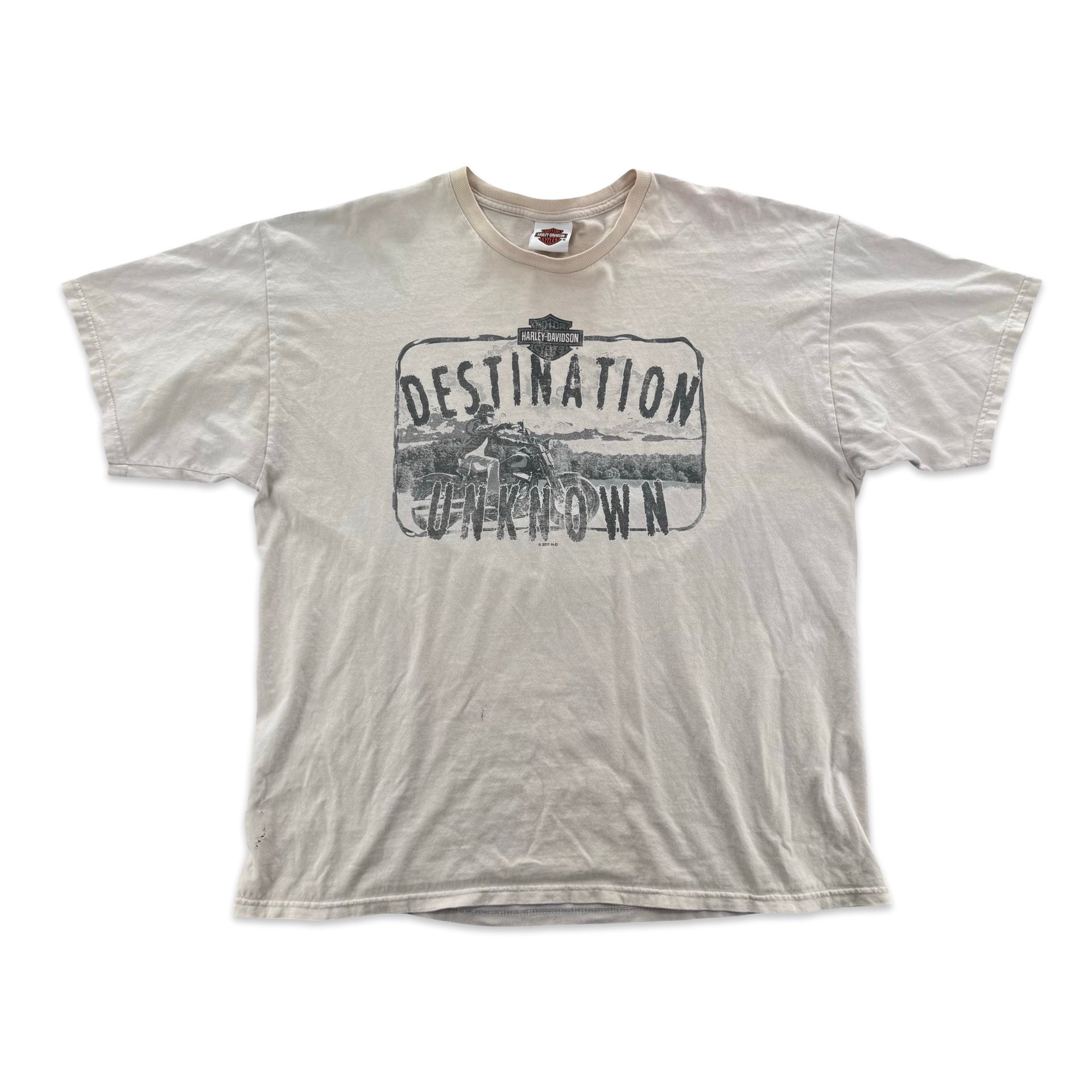 Destination Unknown Harley Davidson Tee (XL)