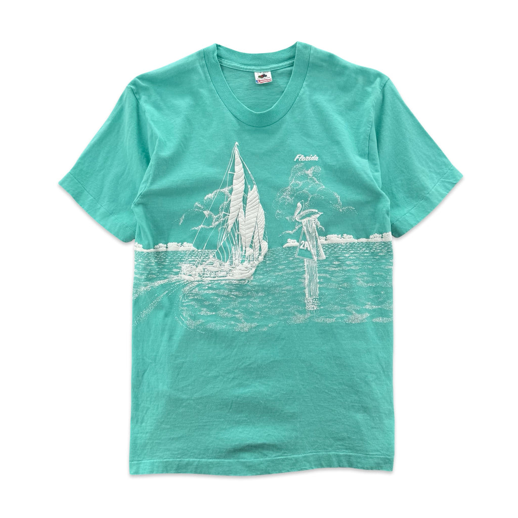 Vintage Florida Puff Print Tee (L)