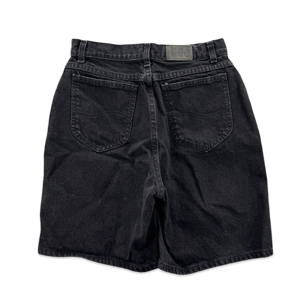 Vintage Black Lee Jean Shorts (27”)