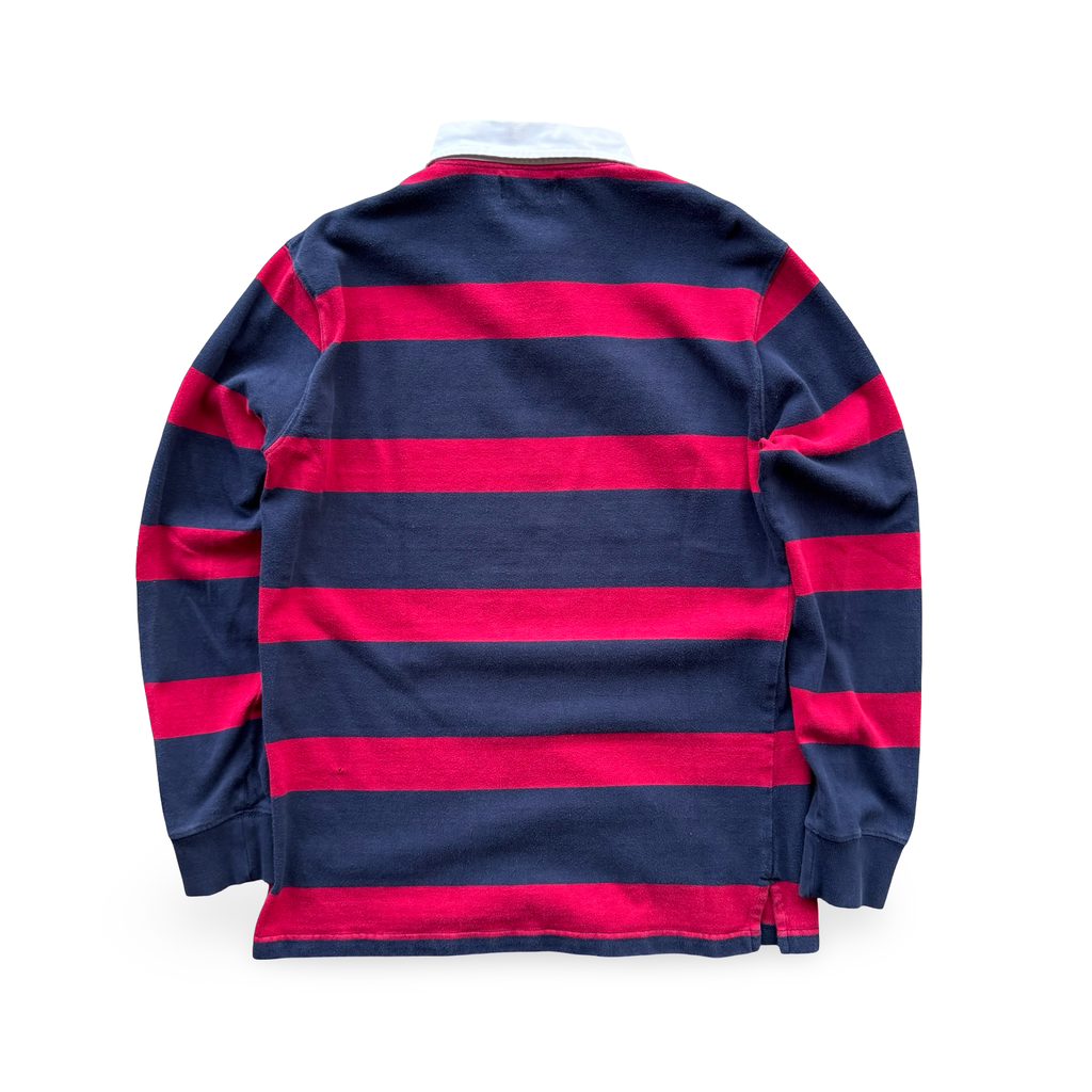Vintage Navy & Red Ralph Lauren Rugby (M)