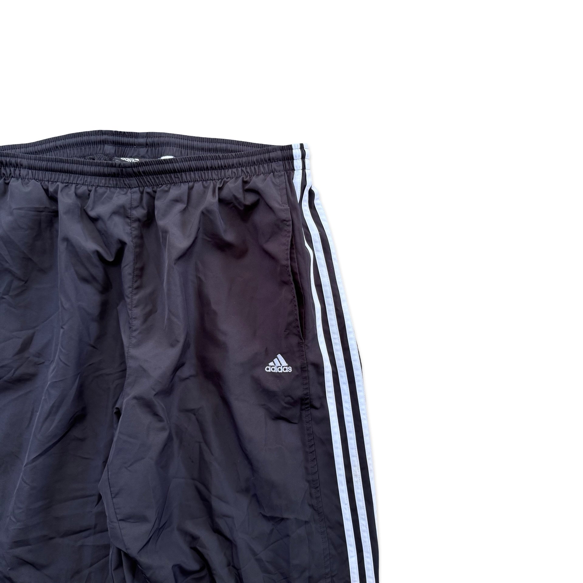 2000’s Black Adidas Track Pant (L)