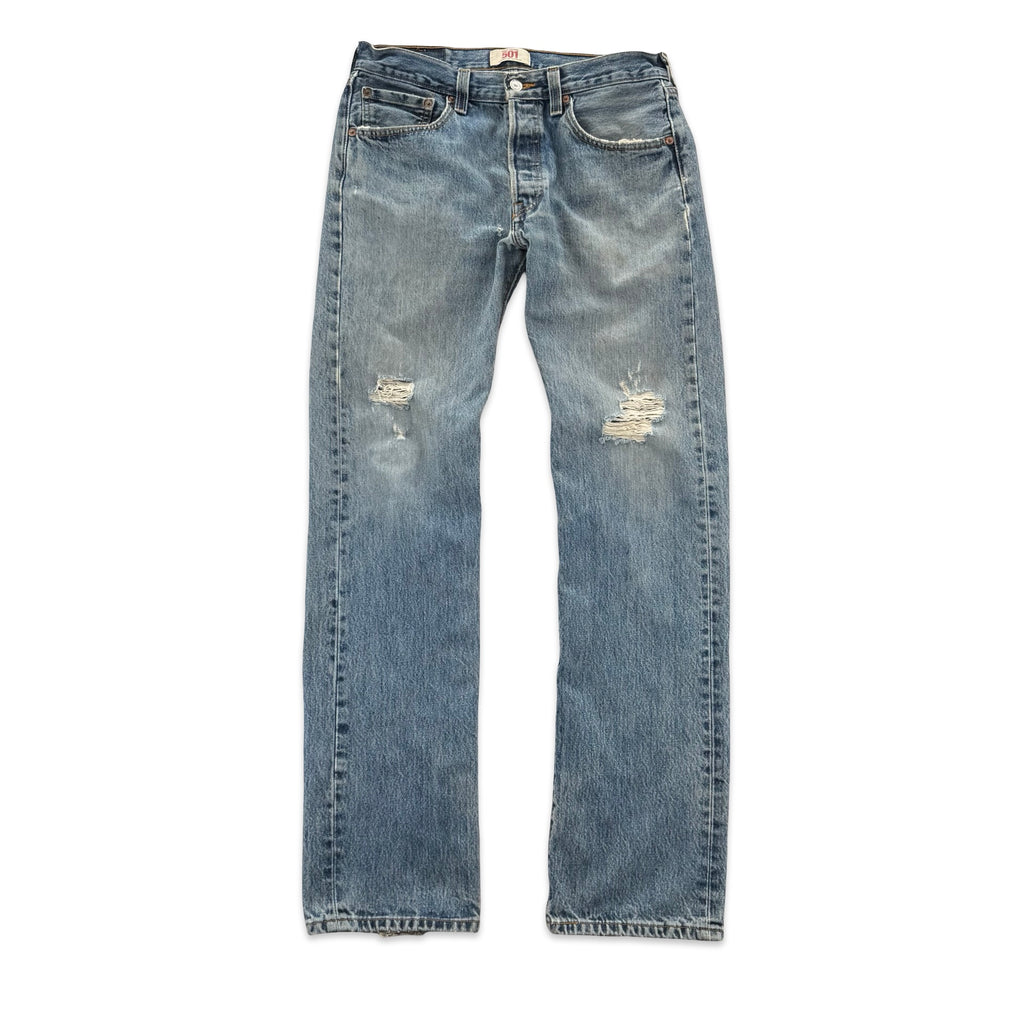 Distressed Levi’s 501XX Button Fly Jeans (32x33)