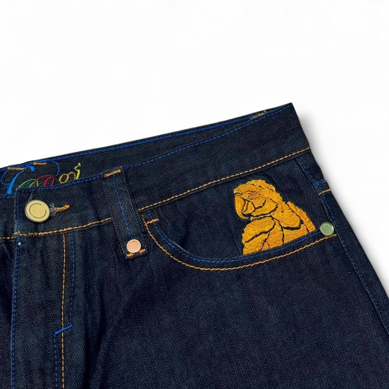 90’s Coogi Parrot Embroidered Jeans (38x28)