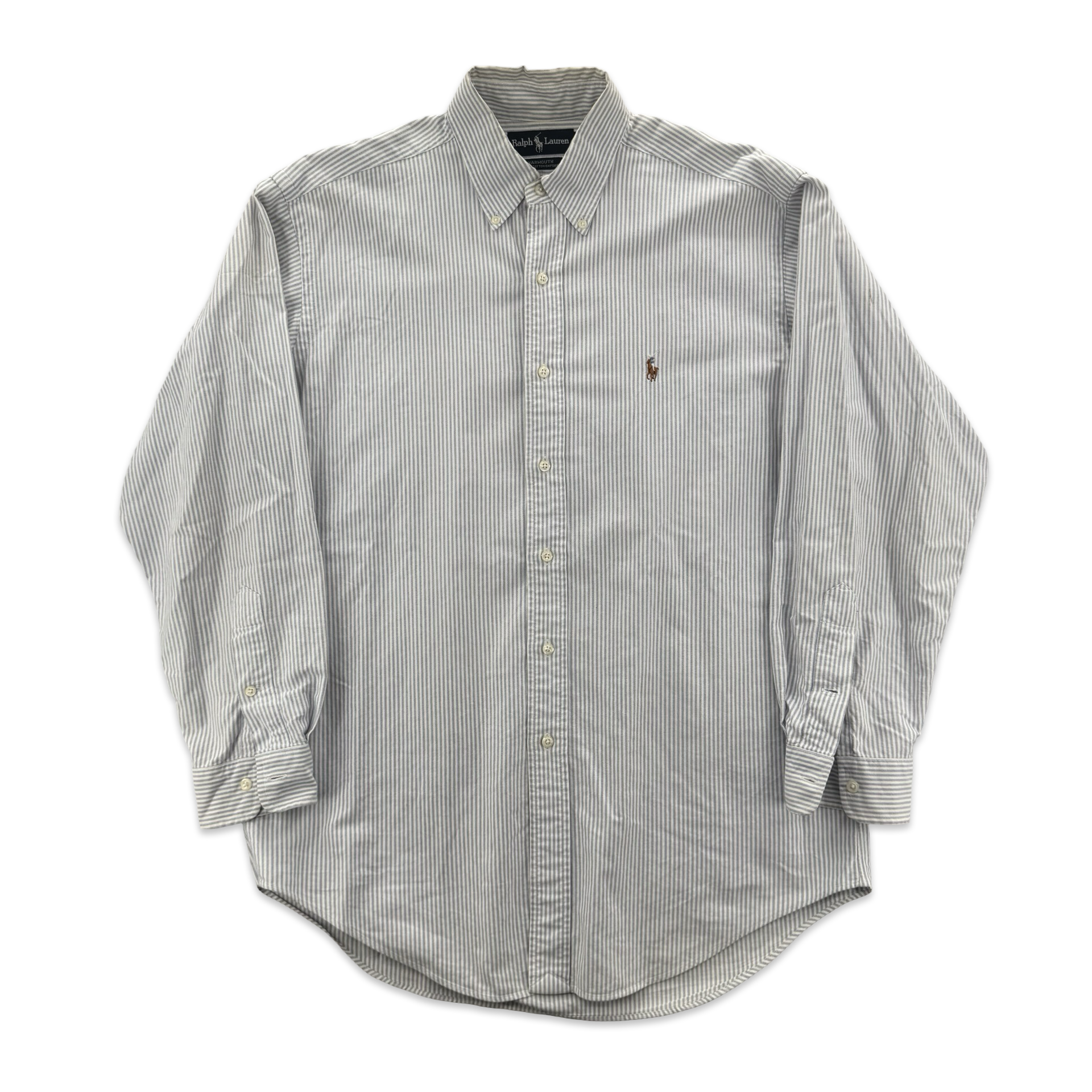 Vintage Ralph Lauren Striped Yarmouth Oxford (L)