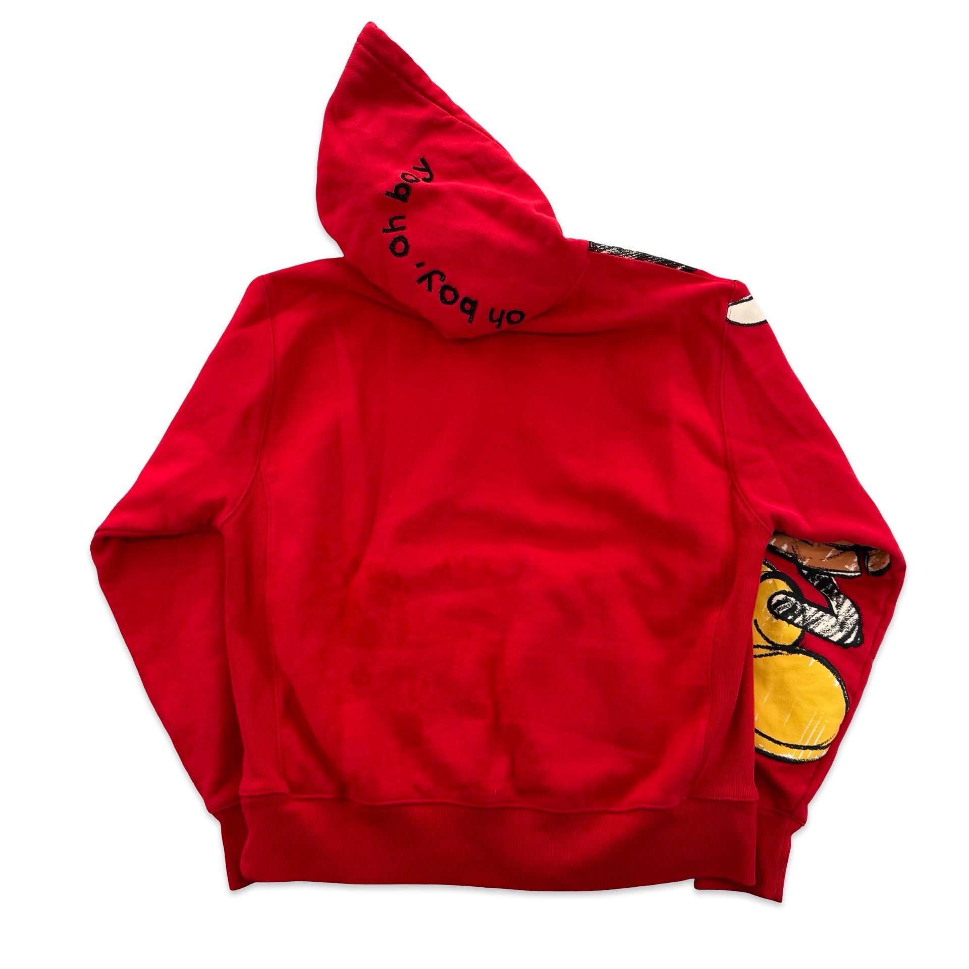 Red Mickey Mouse Hoodie (L)