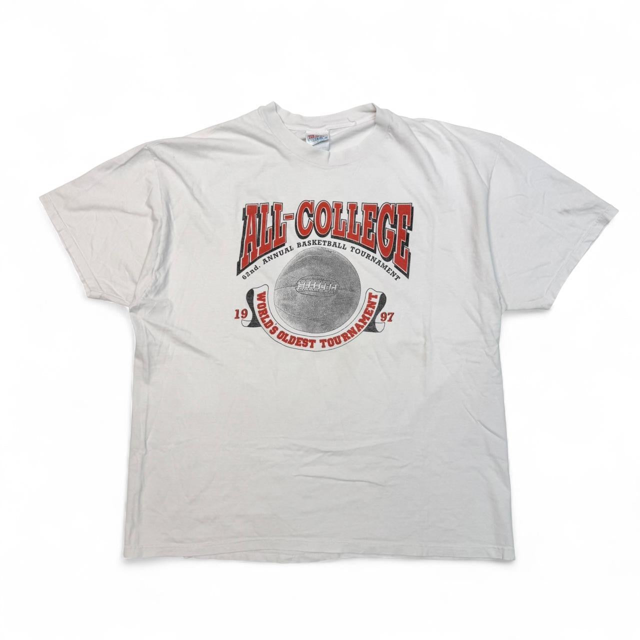 Vintage All College Basketball Tournament Tee (XXL)