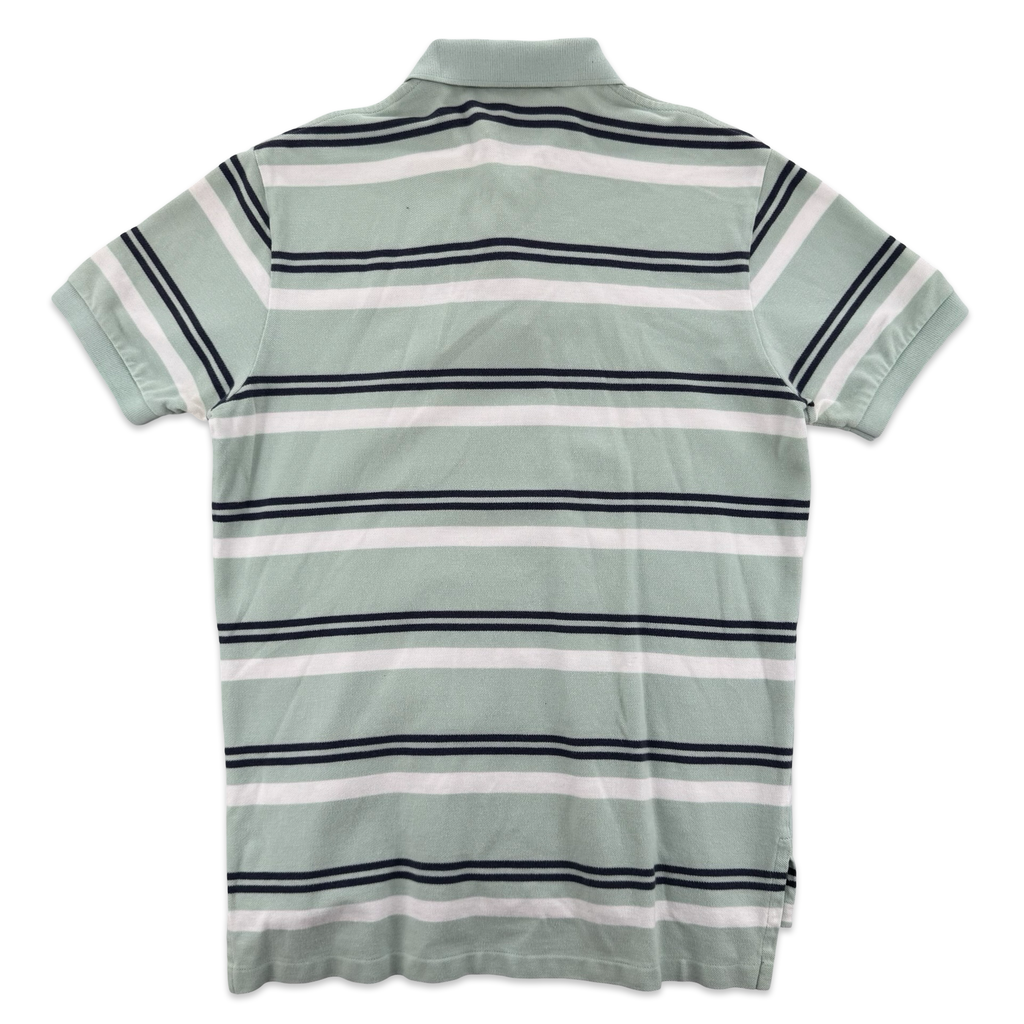 Ralph Lauren Sea Foam Striped Polo (M)