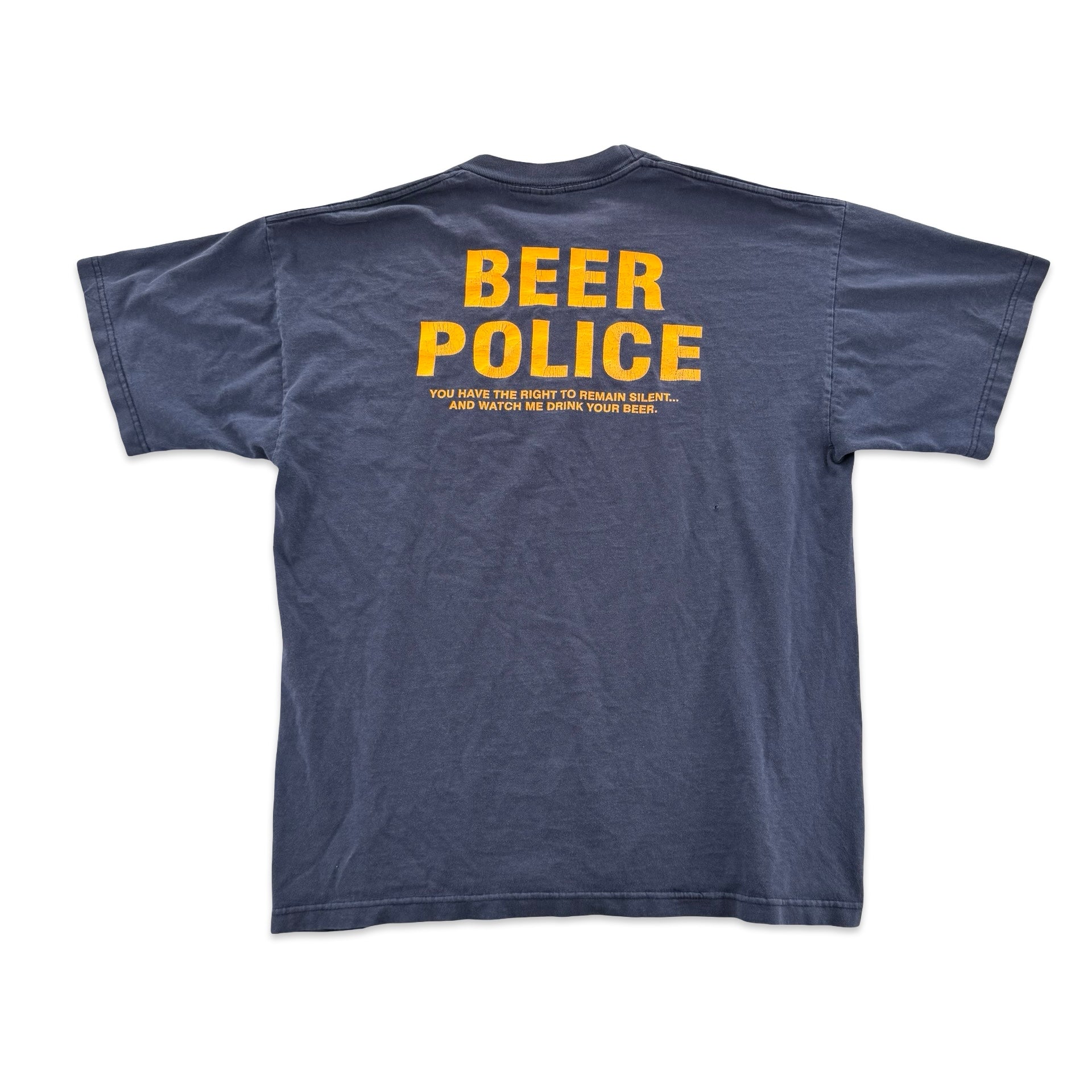 Vintage Beer Police Shirt (XL)