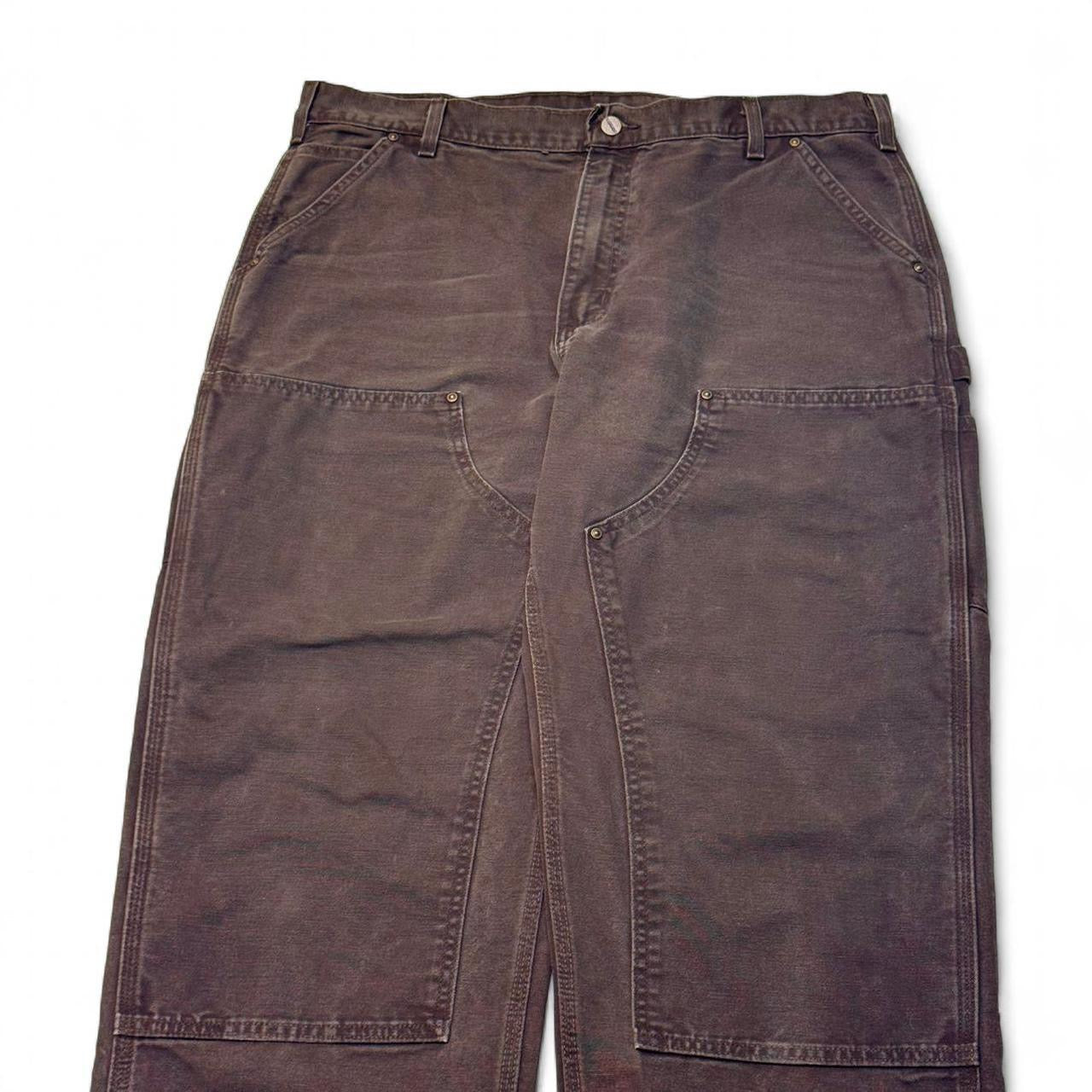 90’s Carhartt B136 DKB Brown Double Knee Pants (38x30)