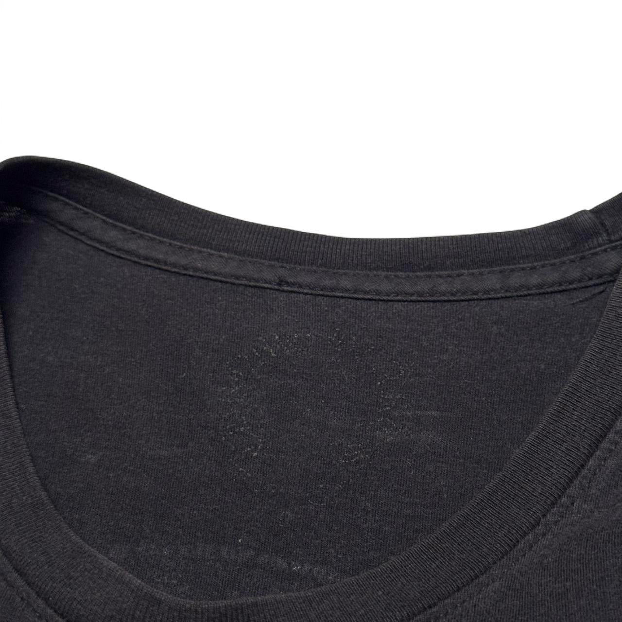 2000s Black & White Chrome Hearts Seal Pocket Tee (L)