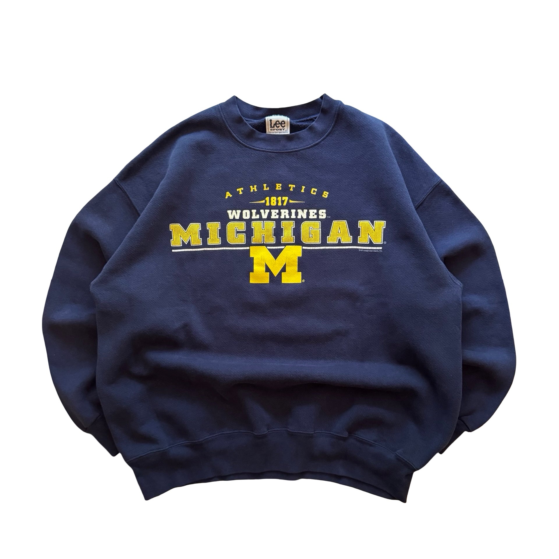 90s Michigan Wolverines Crewneck Sweatshirt (XL)