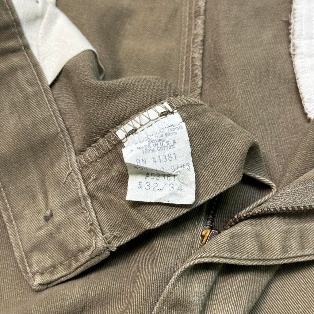 1970s US Made Polo Ralph Lauren Khaki Pants (32x34)