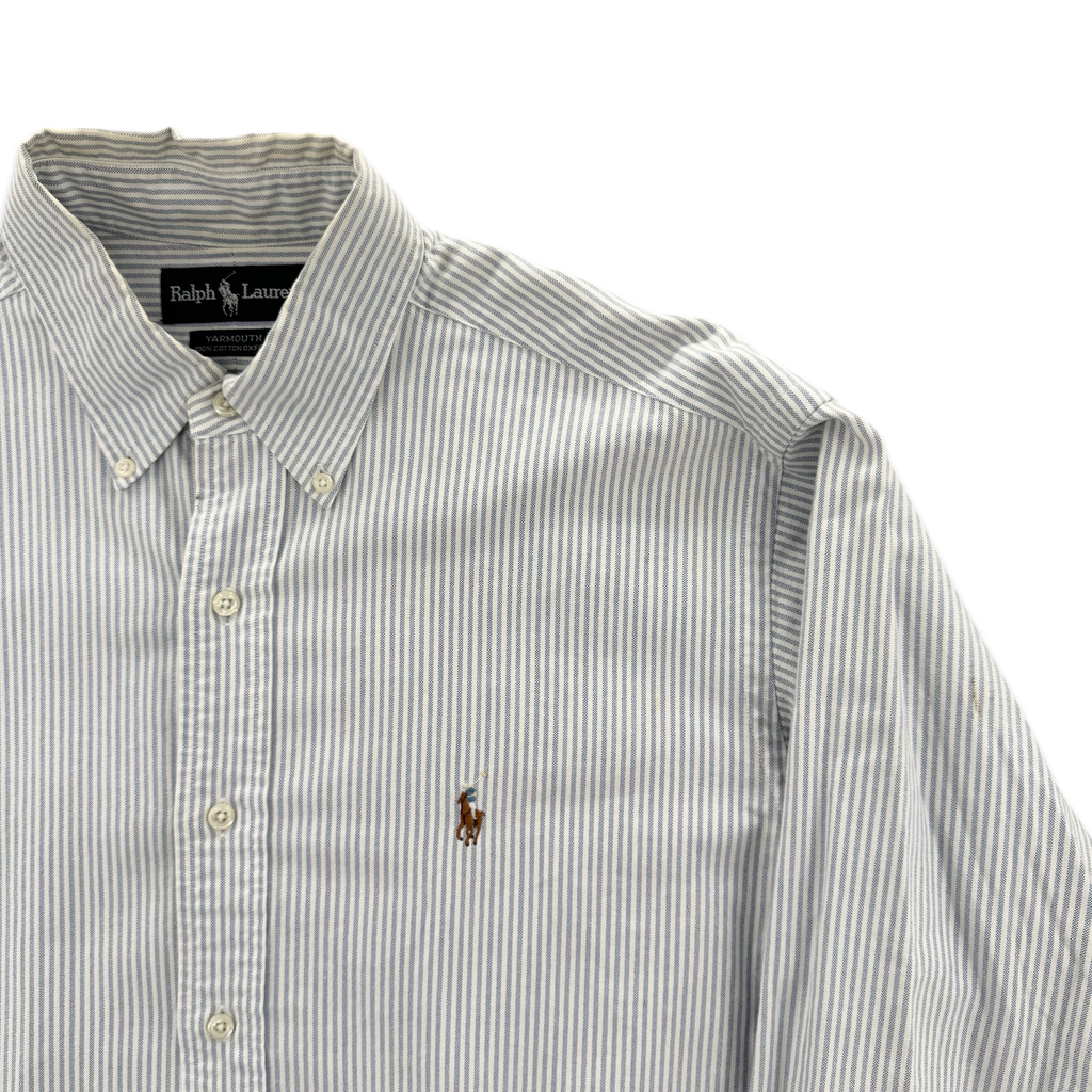 Vintage Ralph Lauren Striped Yarmouth Oxford (L)