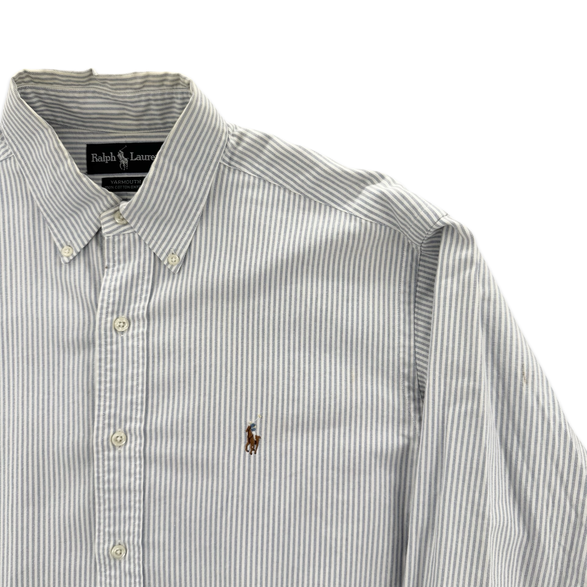 Vintage Ralph Lauren Striped Yarmouth Oxford (L)