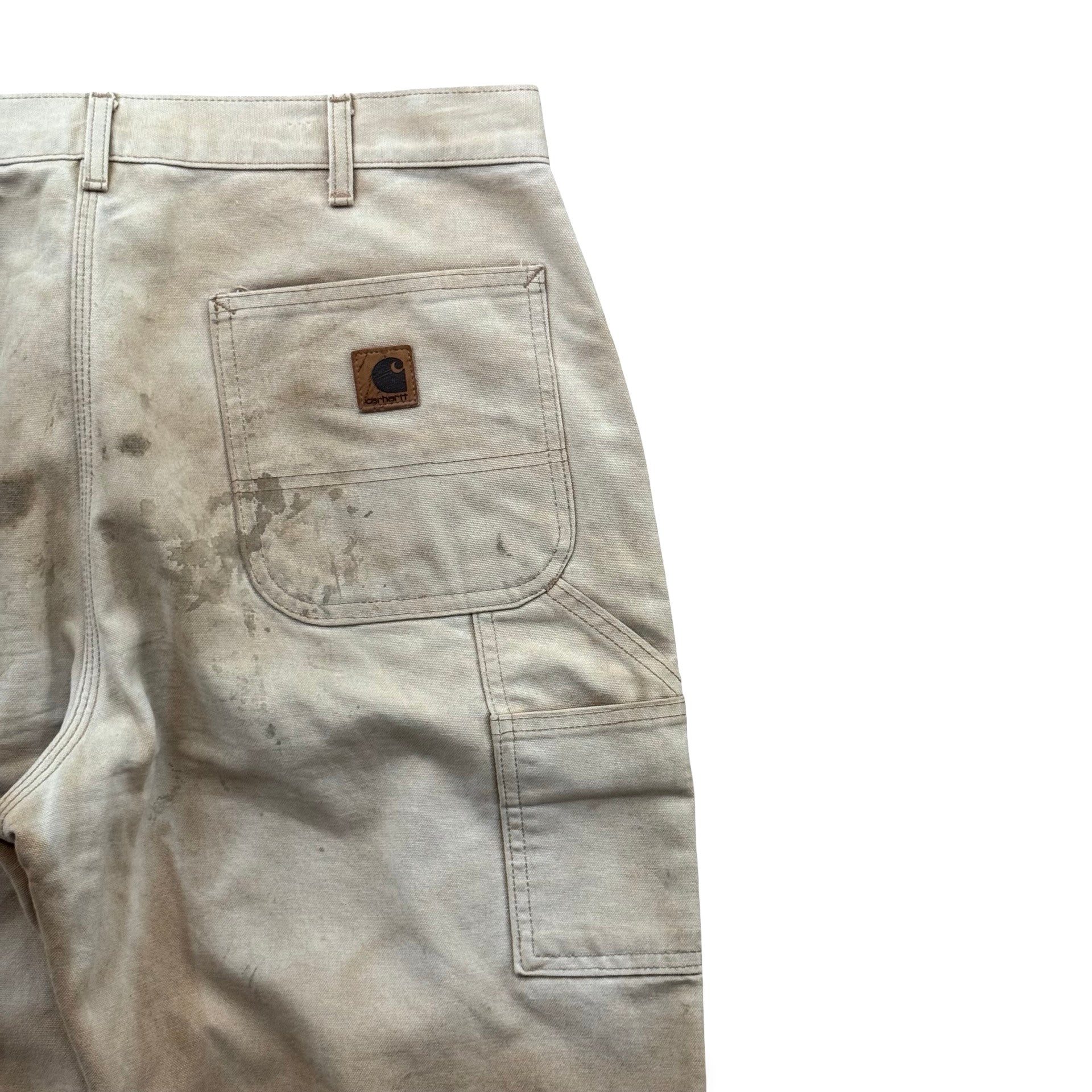 Vintage Blanket Lined Carhartt Carpenter Pants (38x37)