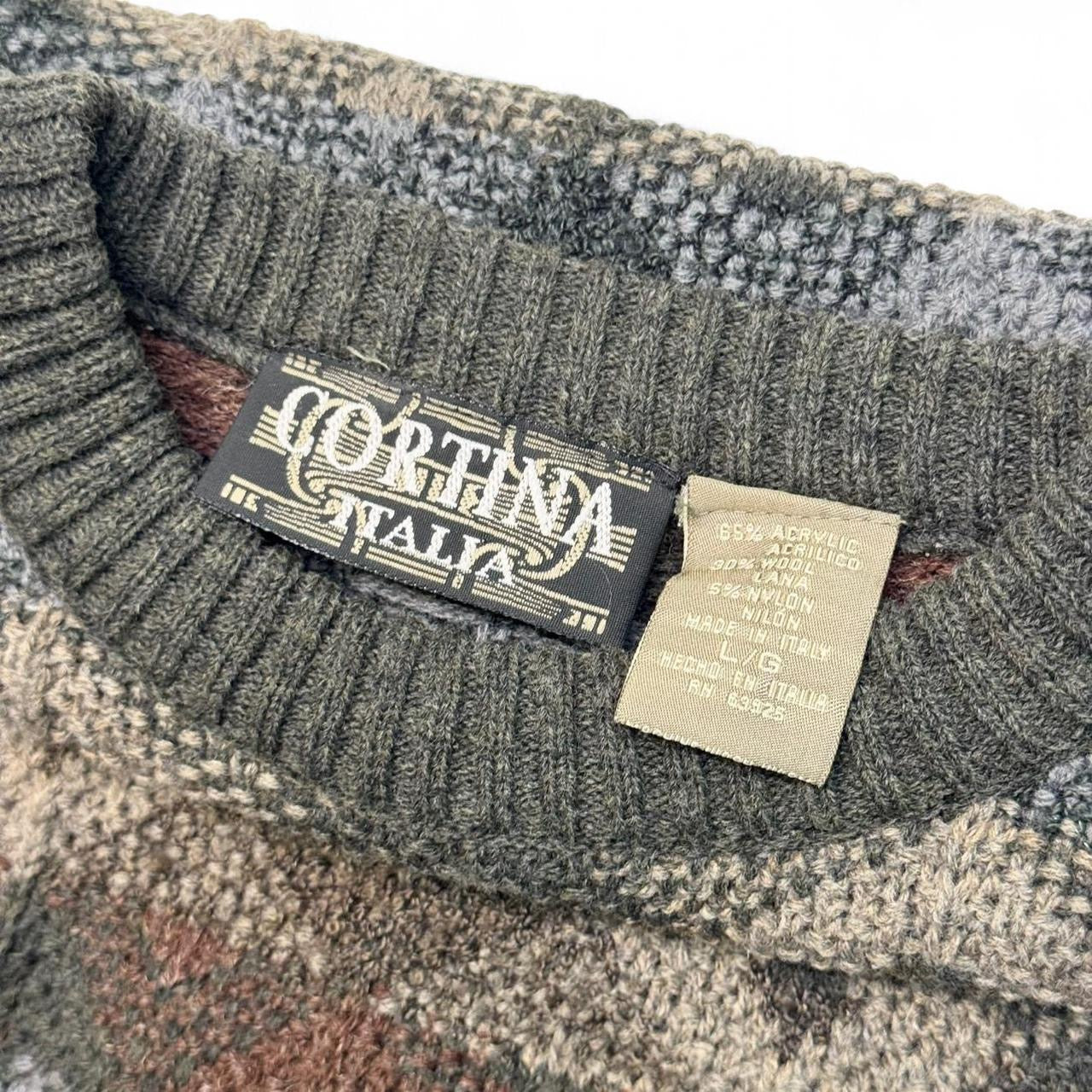 Vintage Cortina Italia Knit Sweater (L)