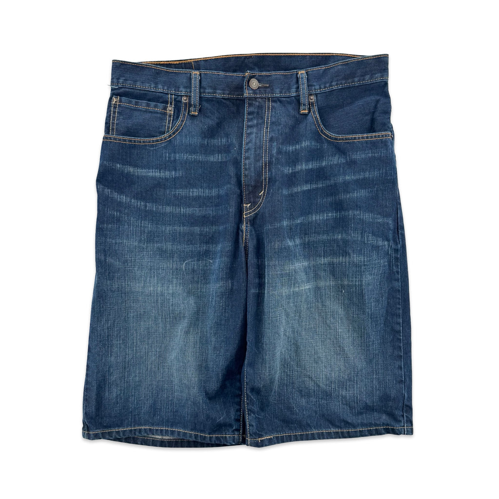 Dark Wash Levi’s Jorts (34)