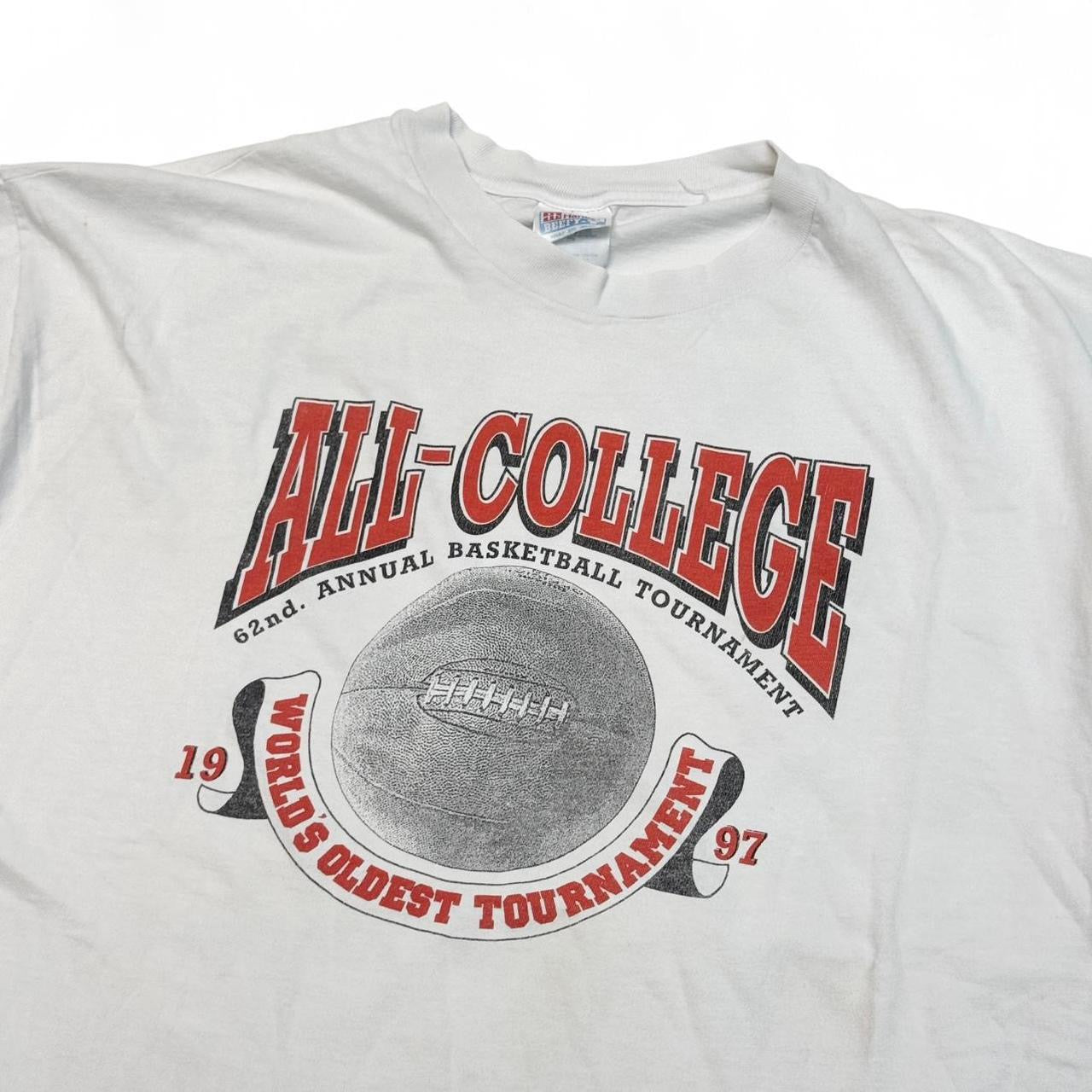 Vintage All College Basketball Tournament Tee (XXL)