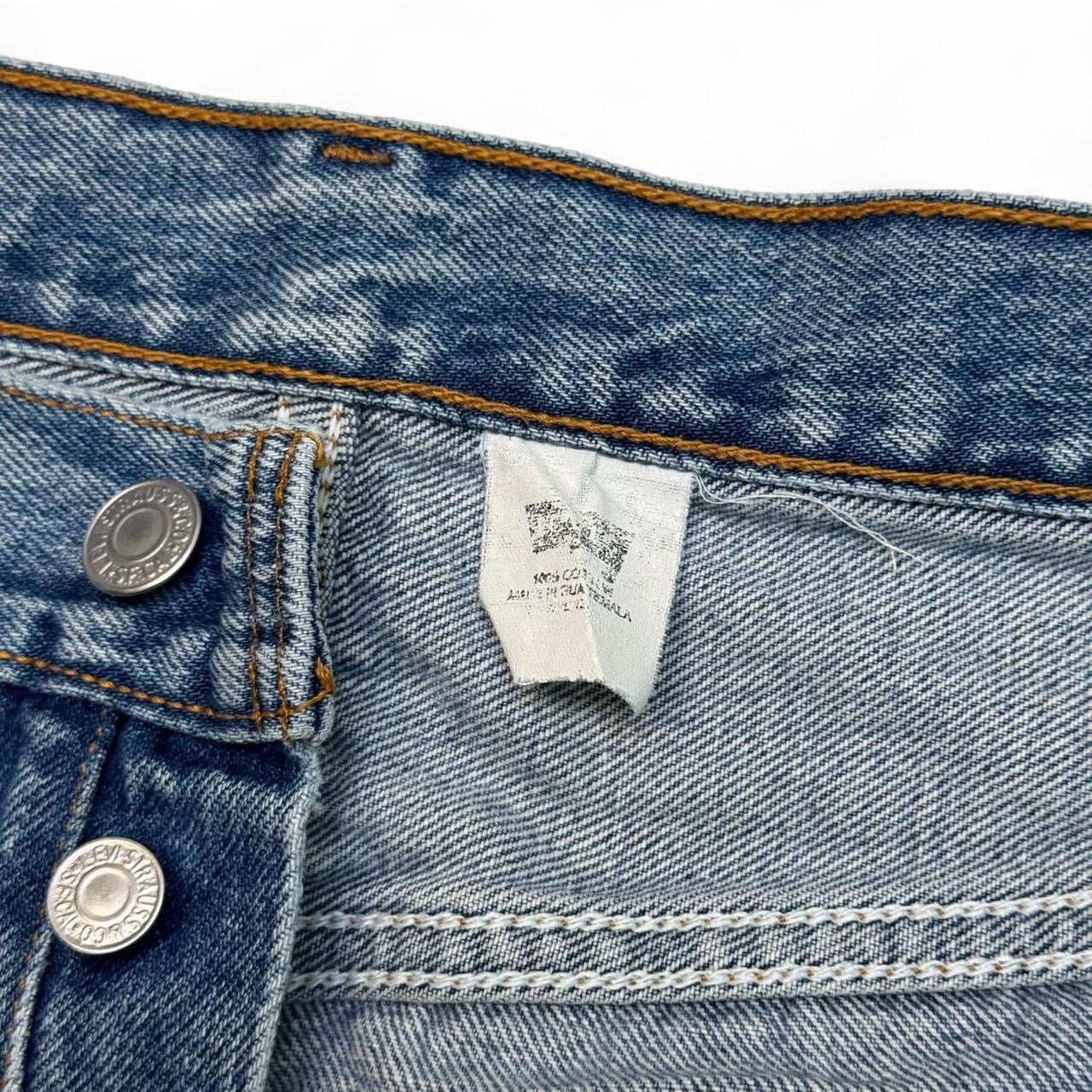 1993 Levi’s 501 XX Button Fly Blue Jeans (34x30)