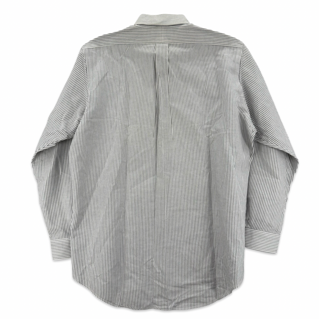 Ralph Lauren Pale Blue Striped Button Down (L-XL)