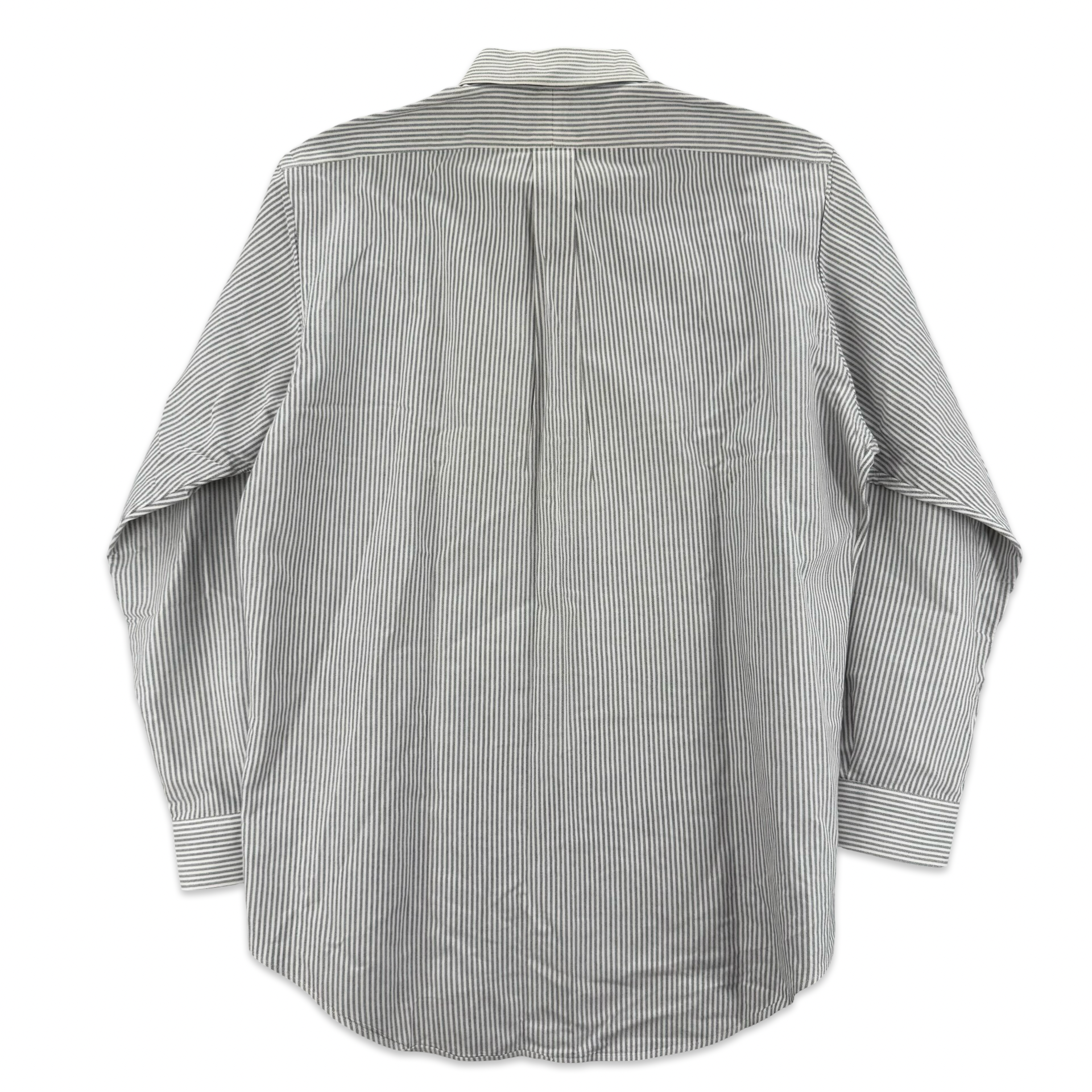 Ralph Lauren Pale Blue Striped Button Down (L-XL)
