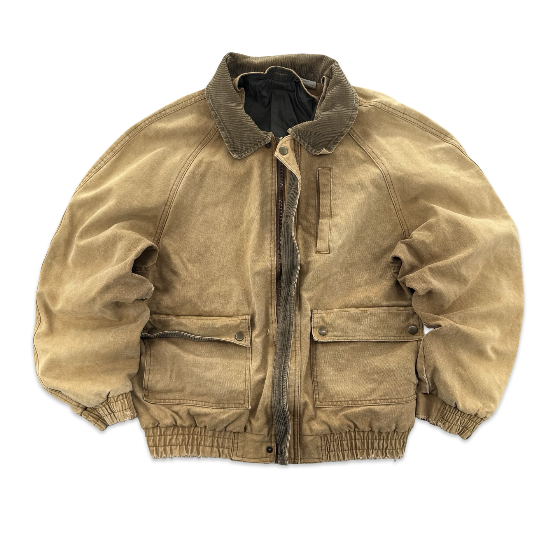 Vintage Tan Canvas Jacket (M)
