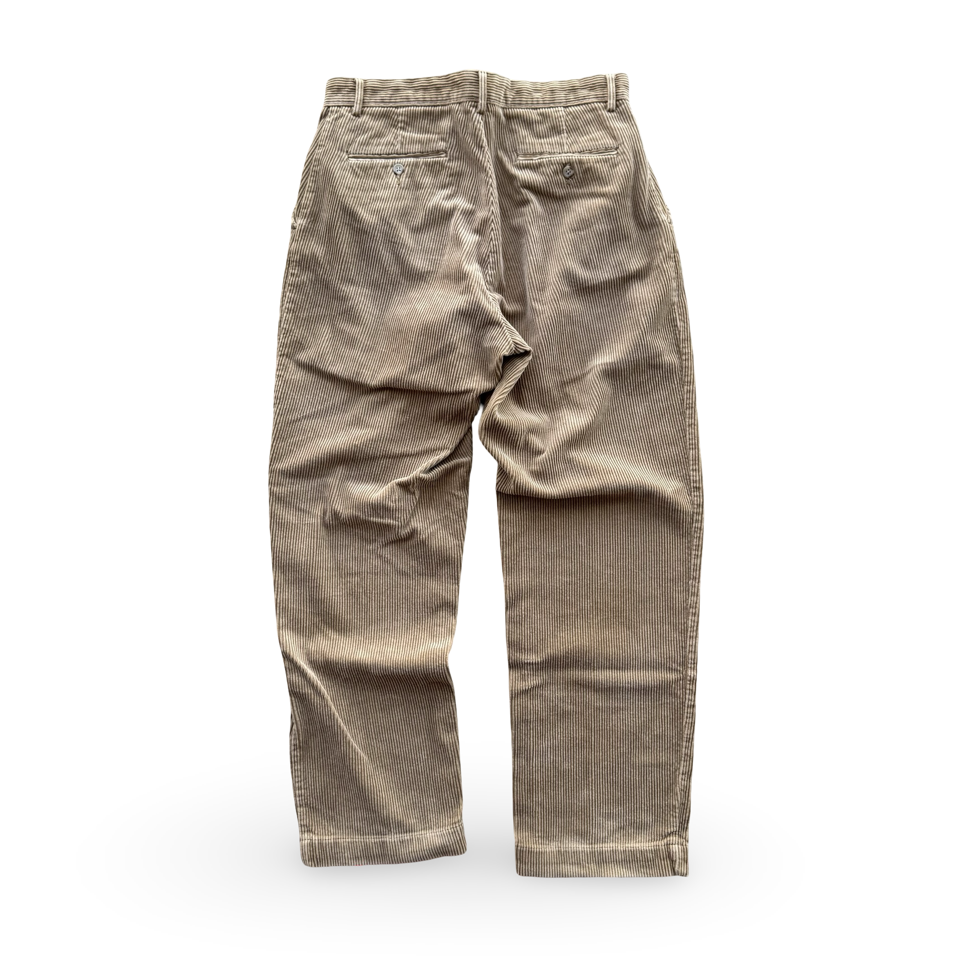 Vintage Tan Ralph Lauren Corduroy Pants (32x29)