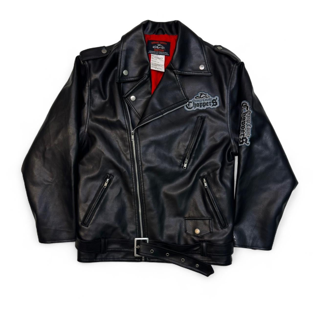Orange County Choppers Pleather Biker Jacket (S/M Mens 10/12 Women’s )
