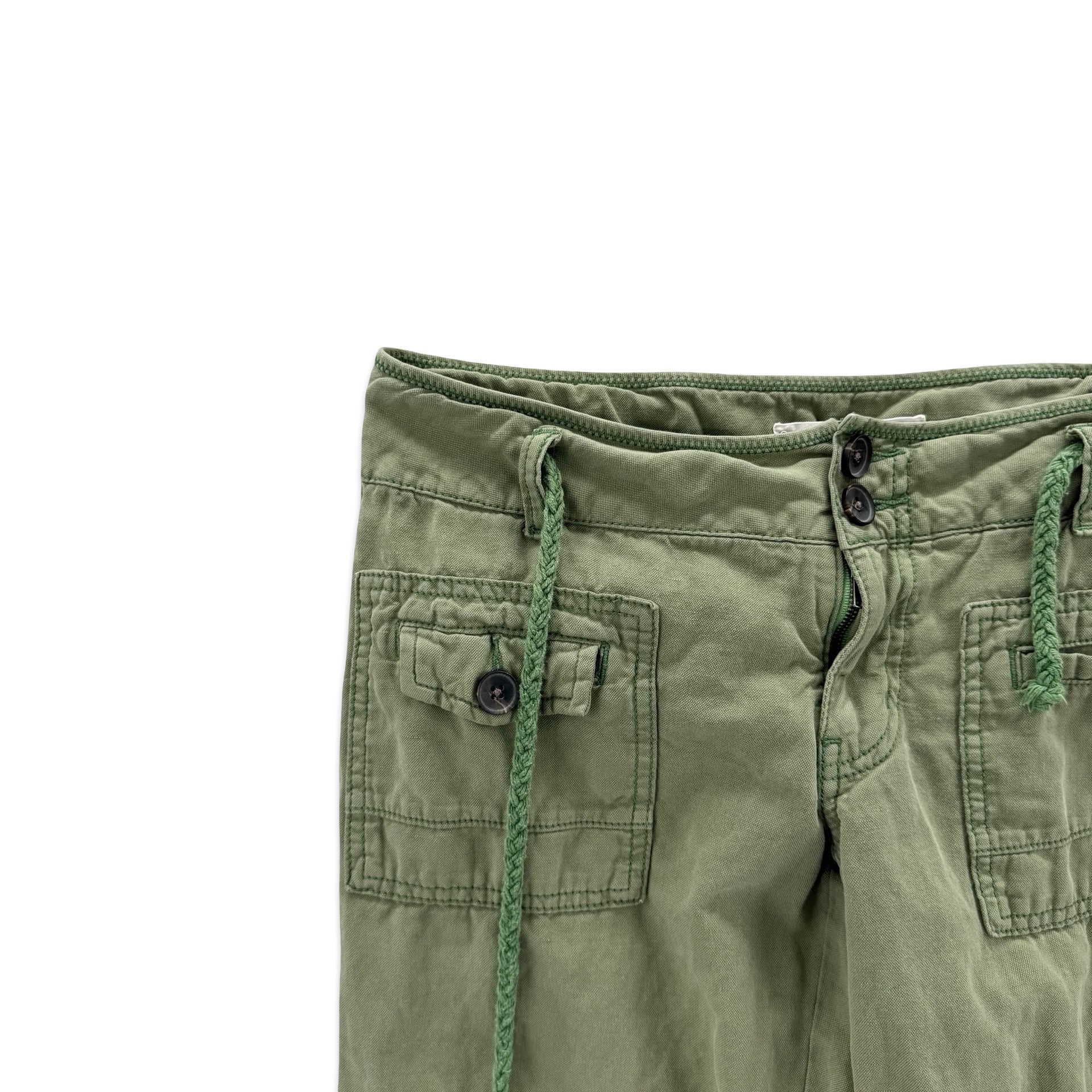 2000’s Green Low Rise Pants (30x30)